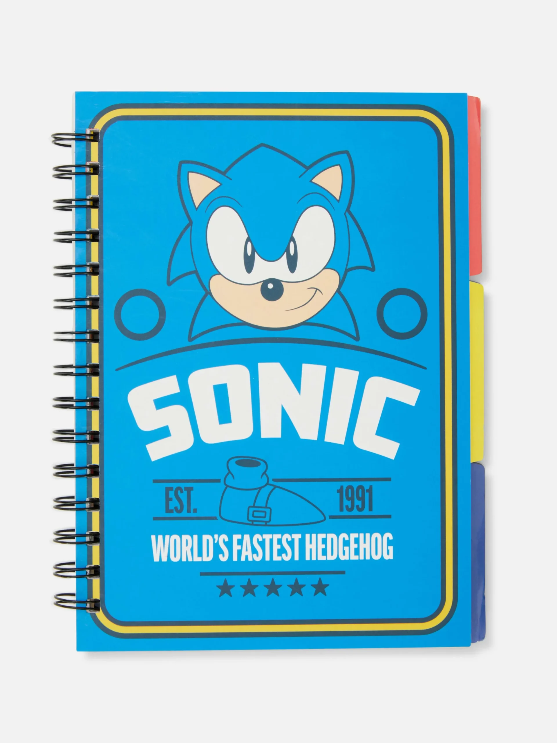 A5 Sonic The Hedgehog Notebook