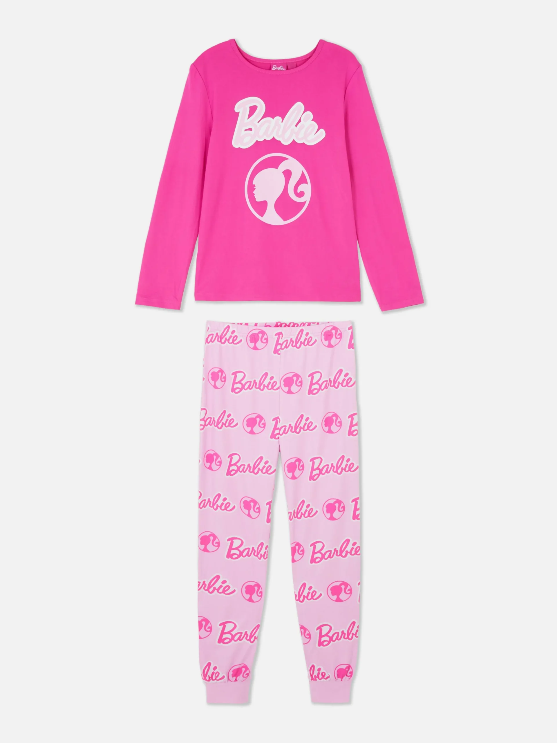 Barbie Long Sleeve Pajamas