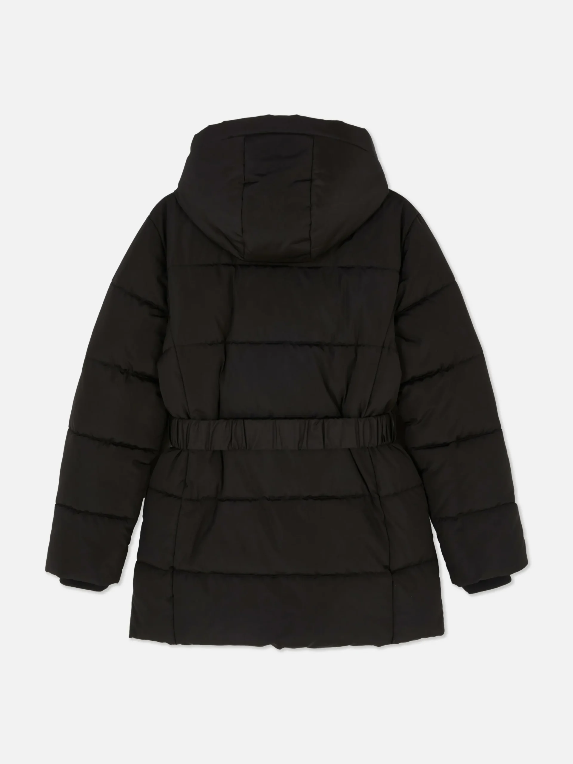 Belted Puffer Jacket