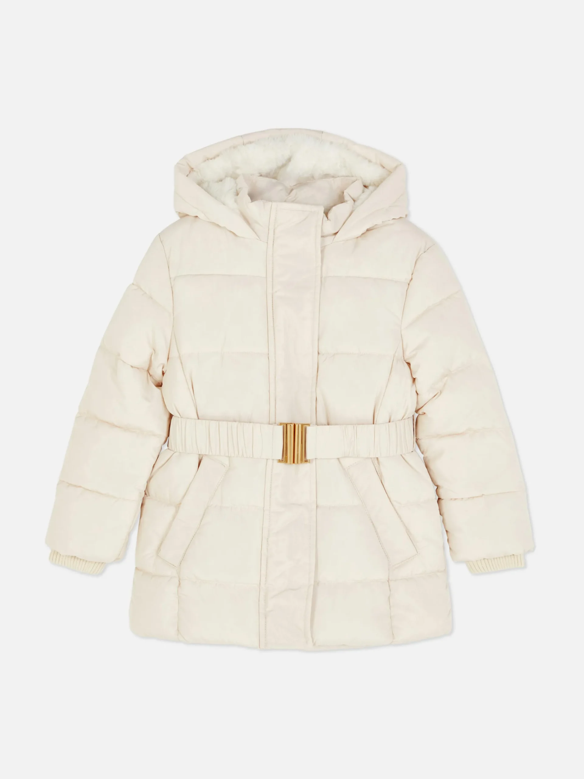 Belted Puffer Jacket