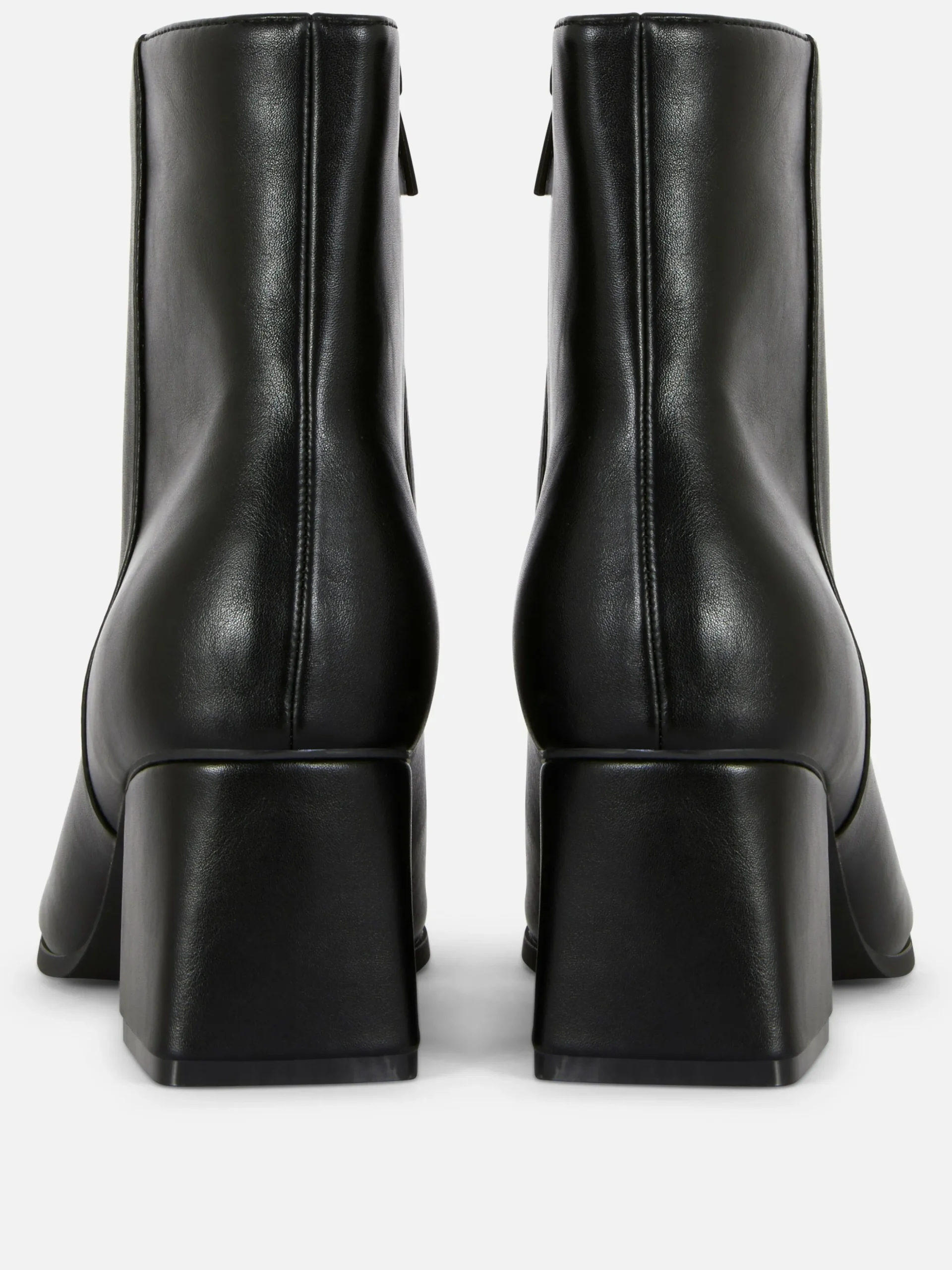 Block Heel Ankle Boots