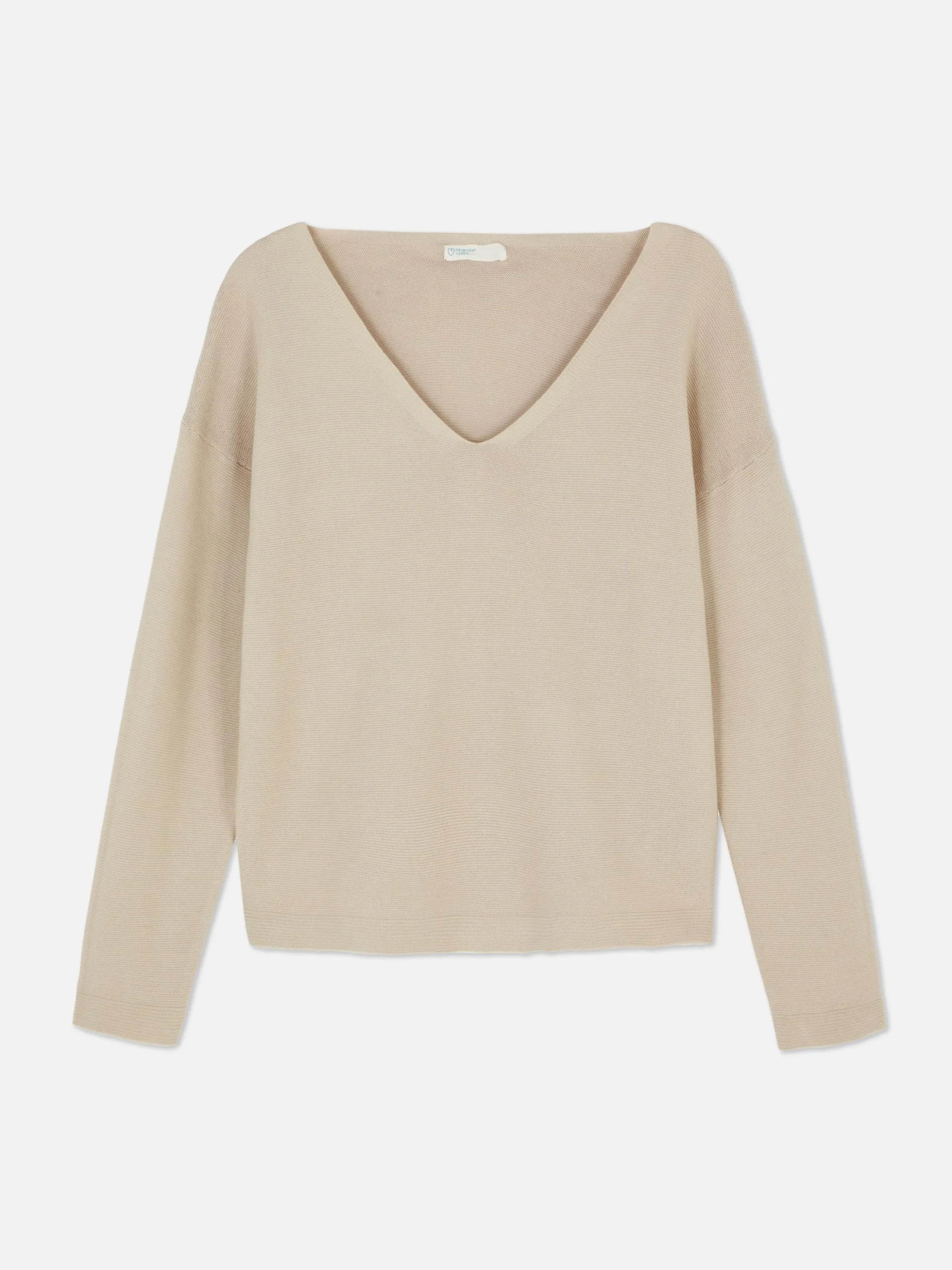 Boat Neck Long Sleeve Sweater