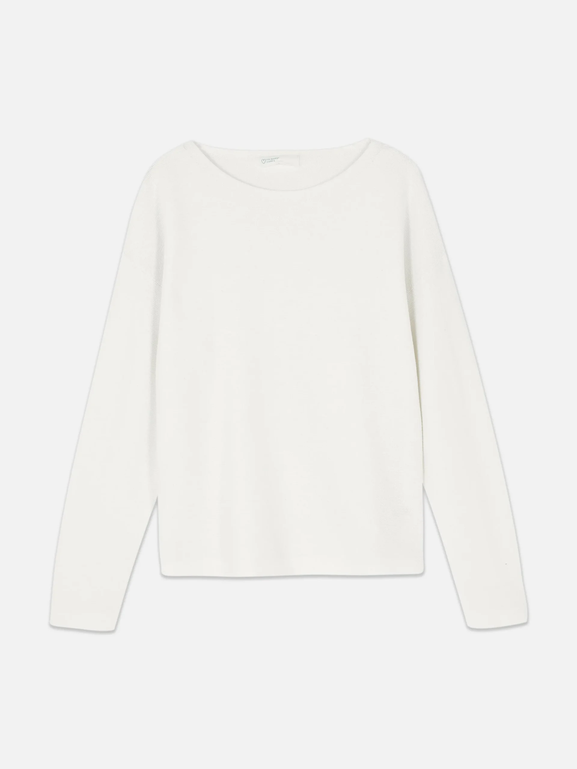 Boat Neck Long Sleeve Sweater