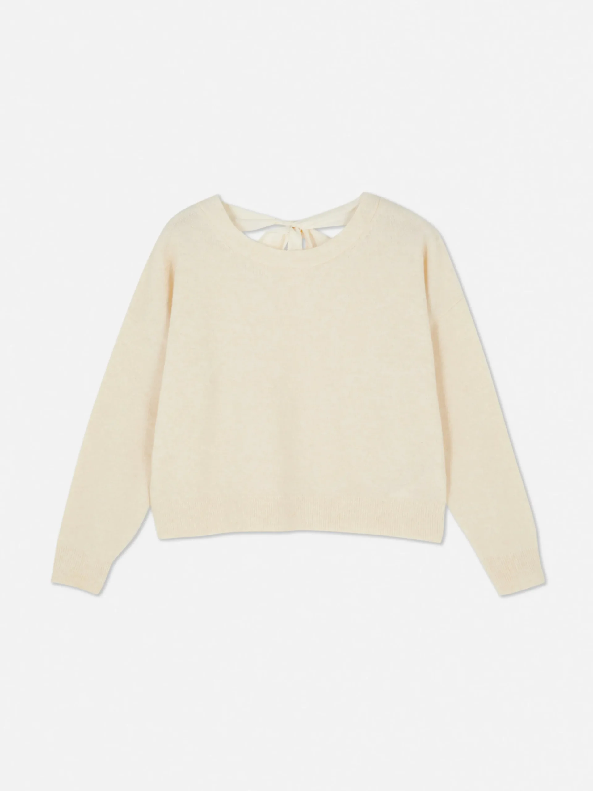 Bow Back Sweater