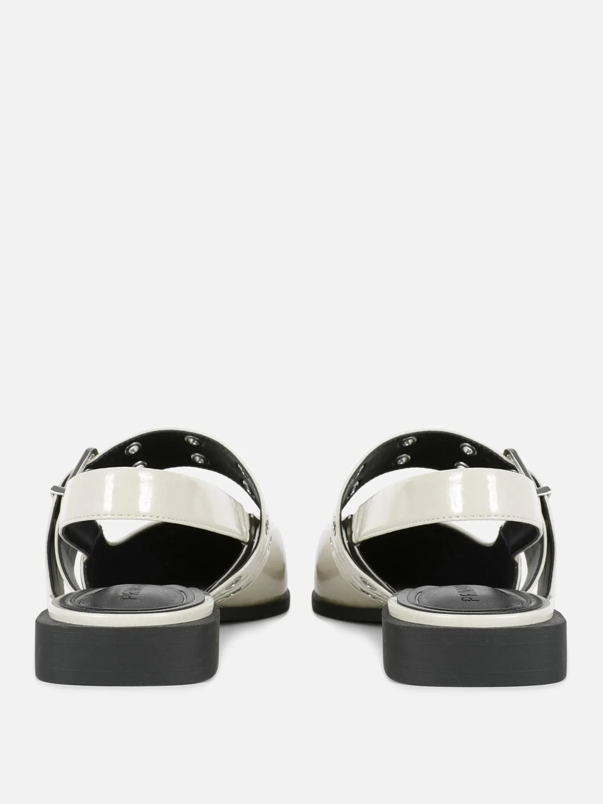 Buckle Slingback Ballerina Flats