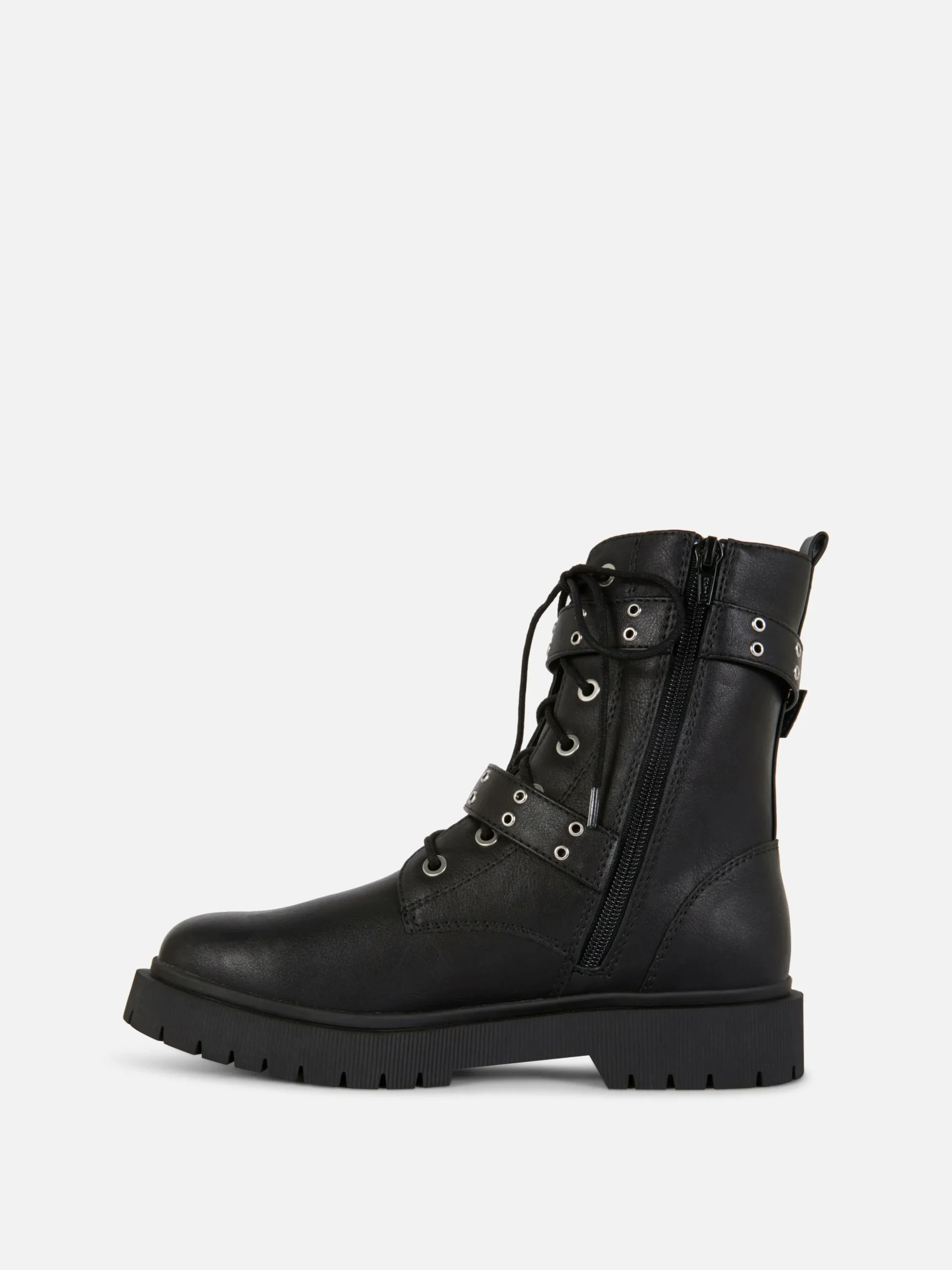 Buckled Biker Boots