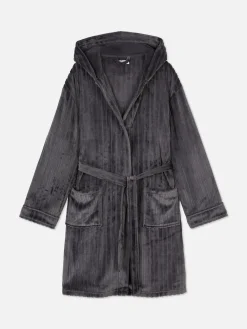 Burnout Striped Robe
