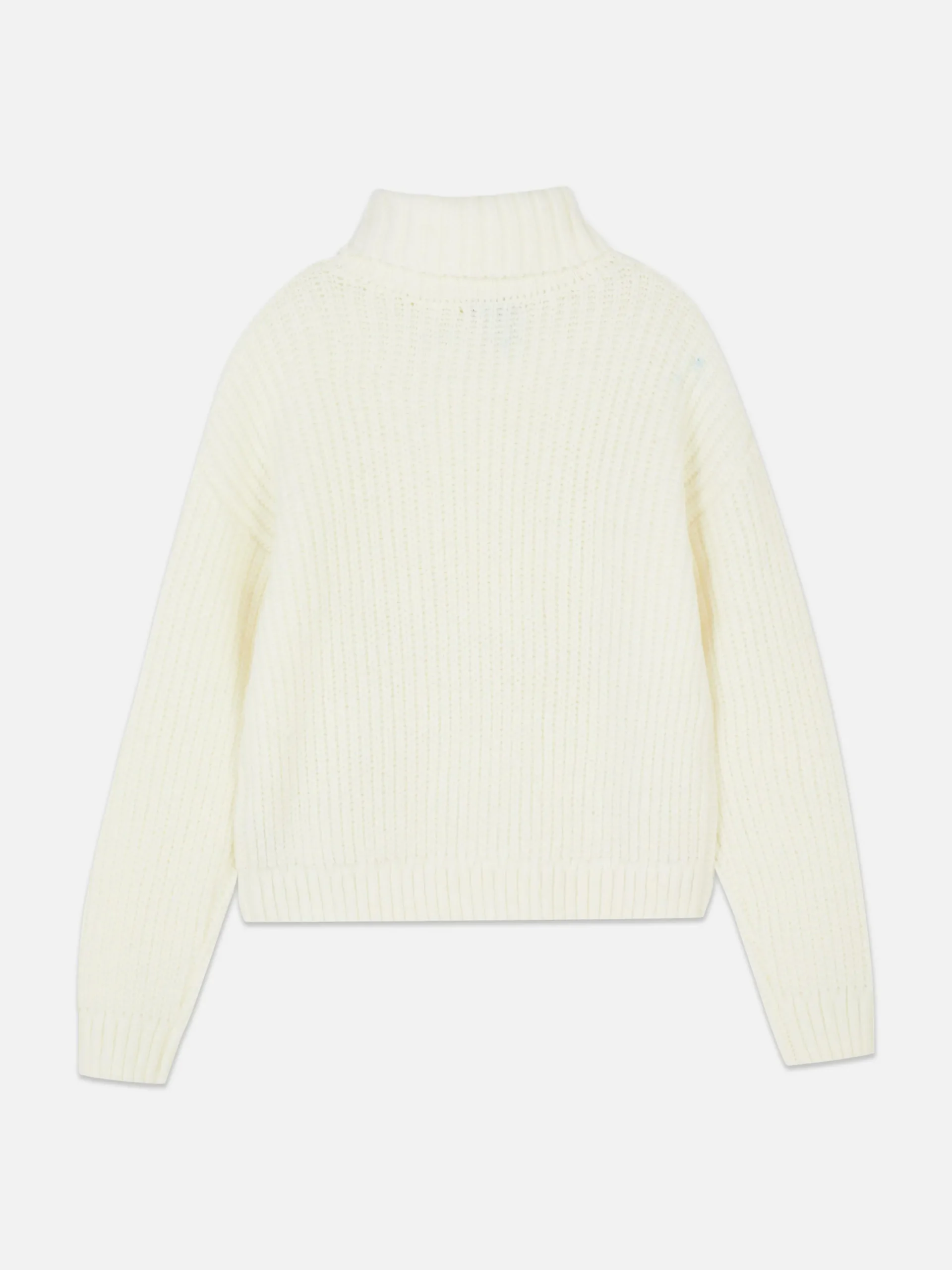 Cable Knit Roll Neck