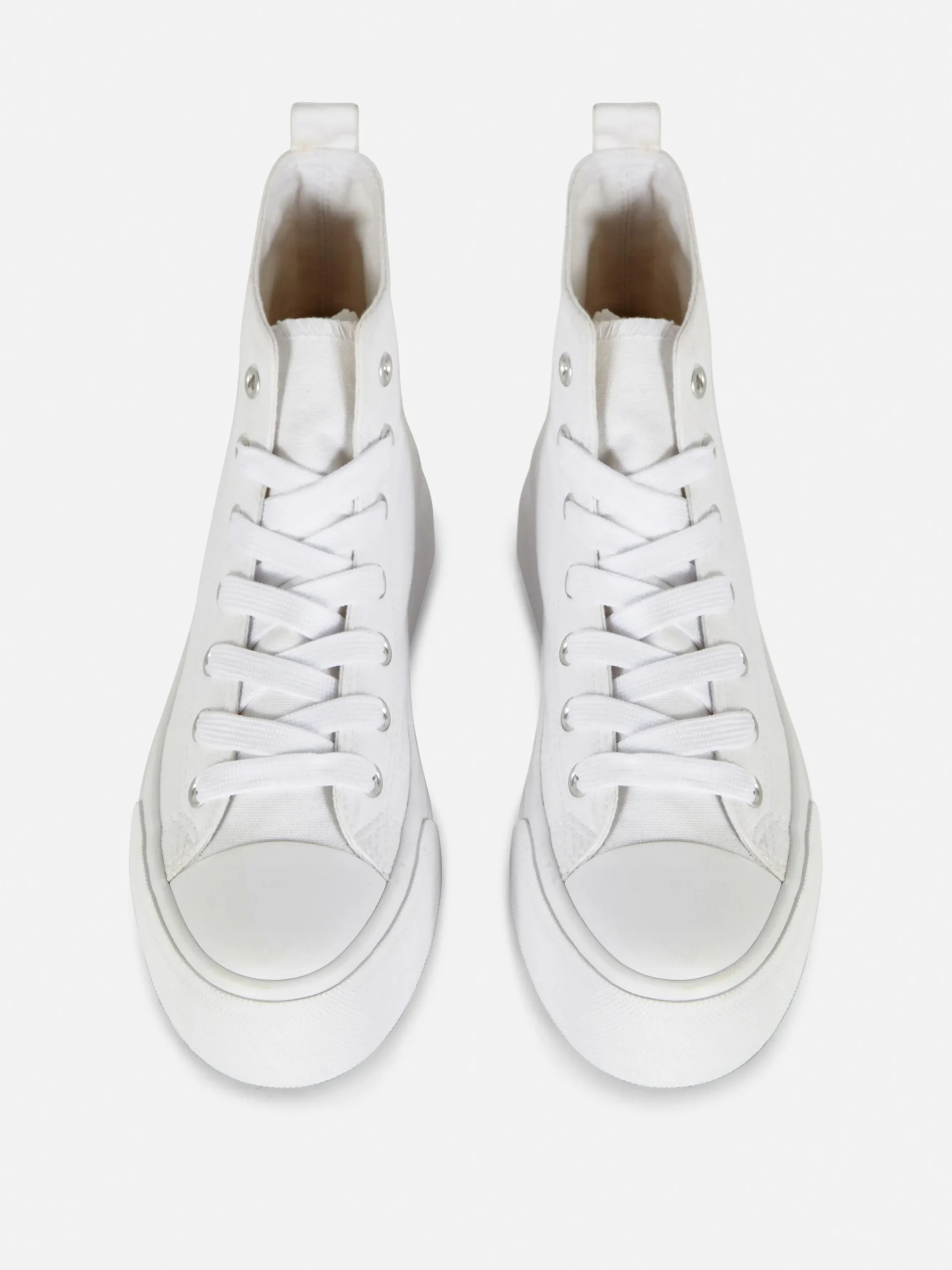 Canvas Flatform High Tops