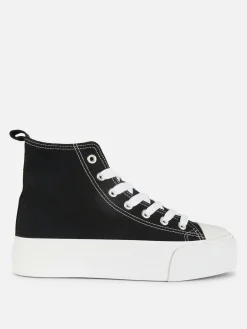 Canvas Flatform High Tops