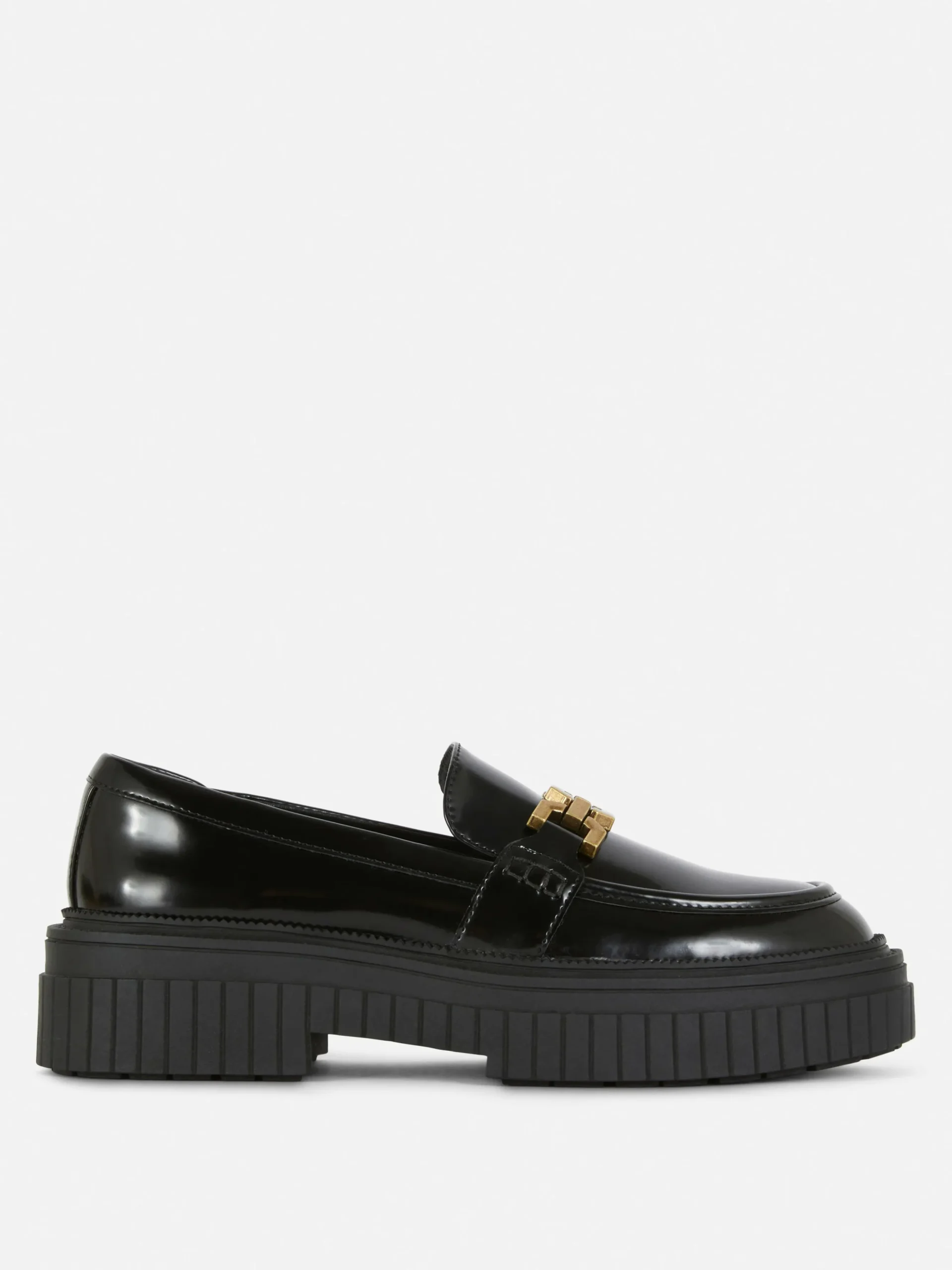 Chain Detail Chunky Loafers