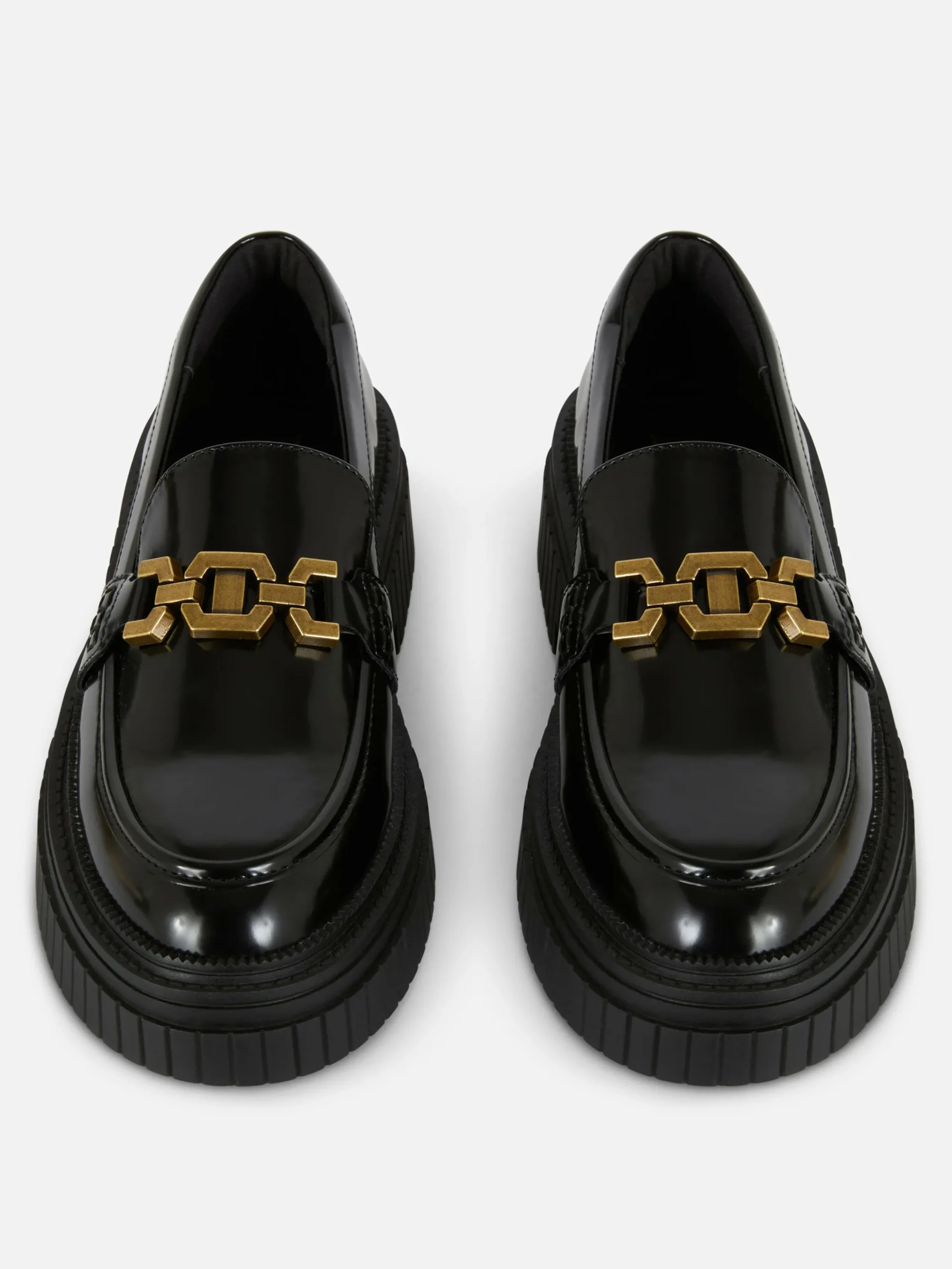 Chain Detail Chunky Loafers