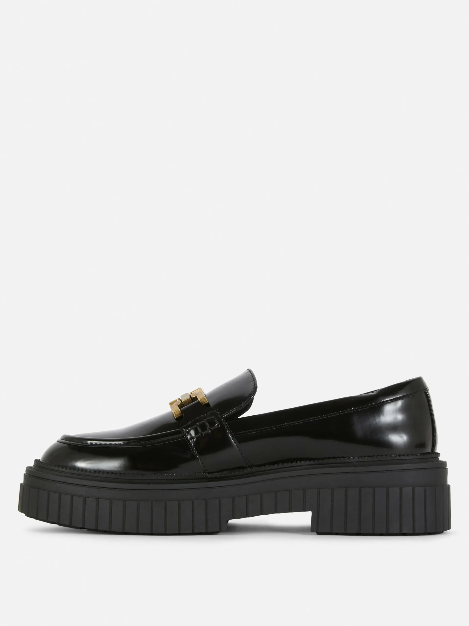 Chain Detail Chunky Loafers