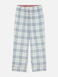 Check Flannel Pajama Bottoms