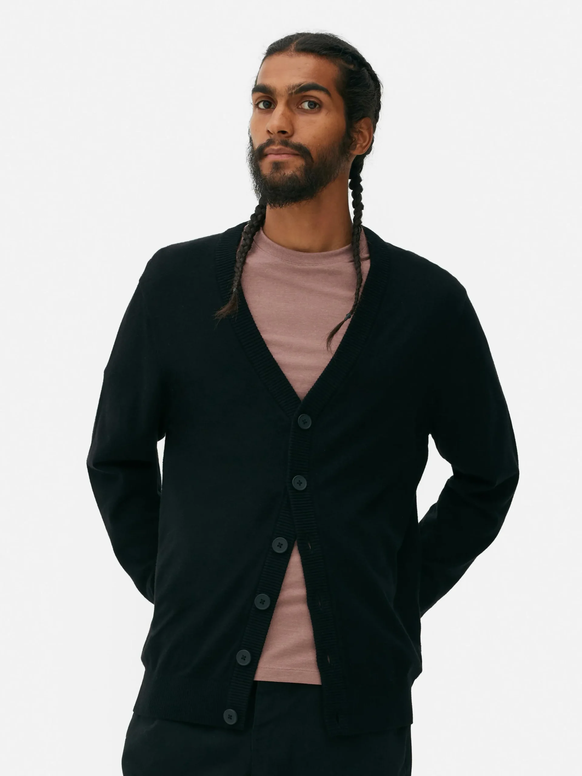 Chunky Button Cardigan