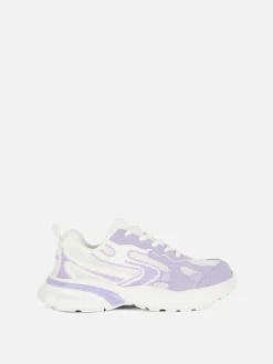 Chunky Paneled Sneakers