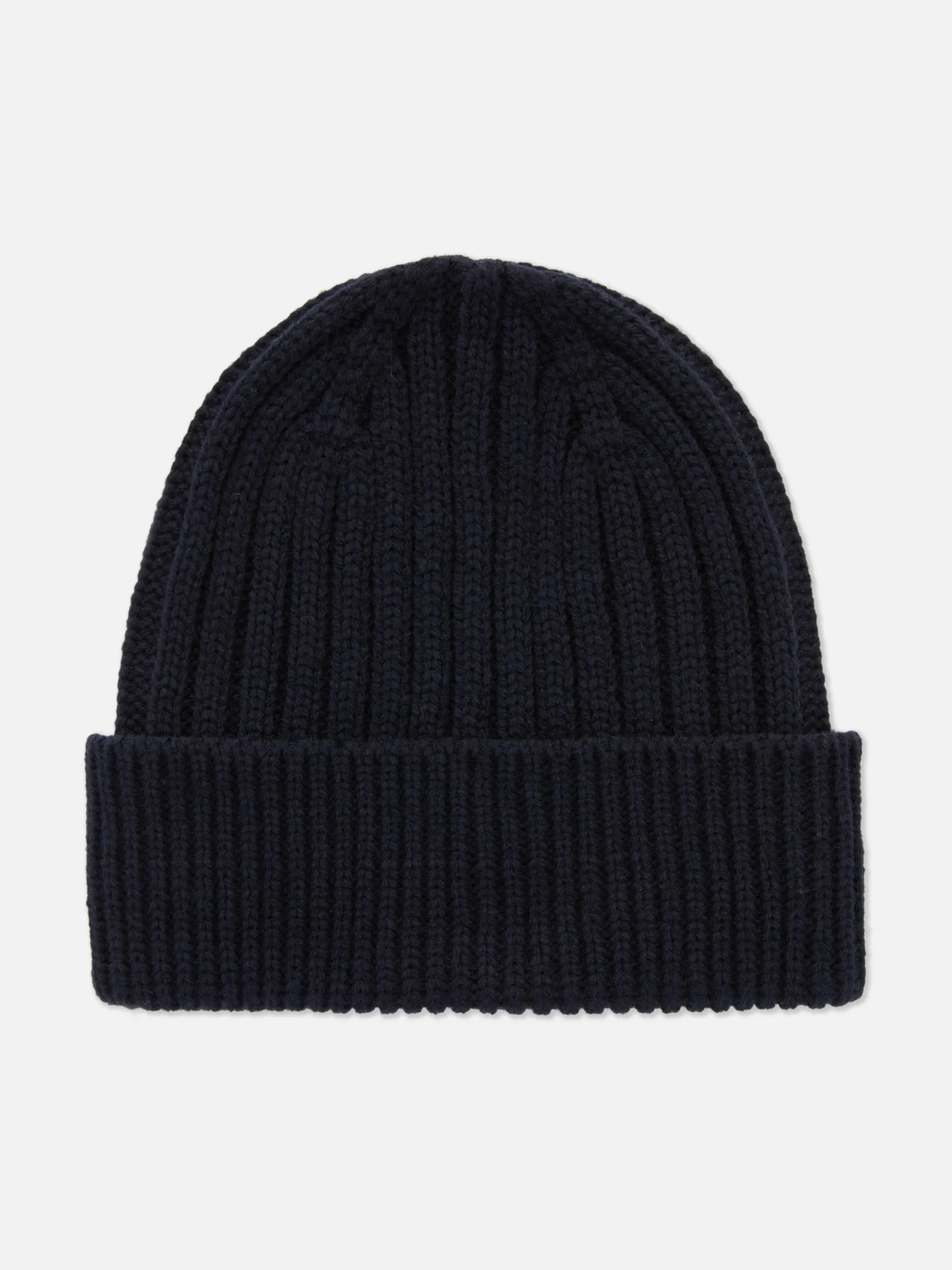 Chunky Ribbed Beanie Hat