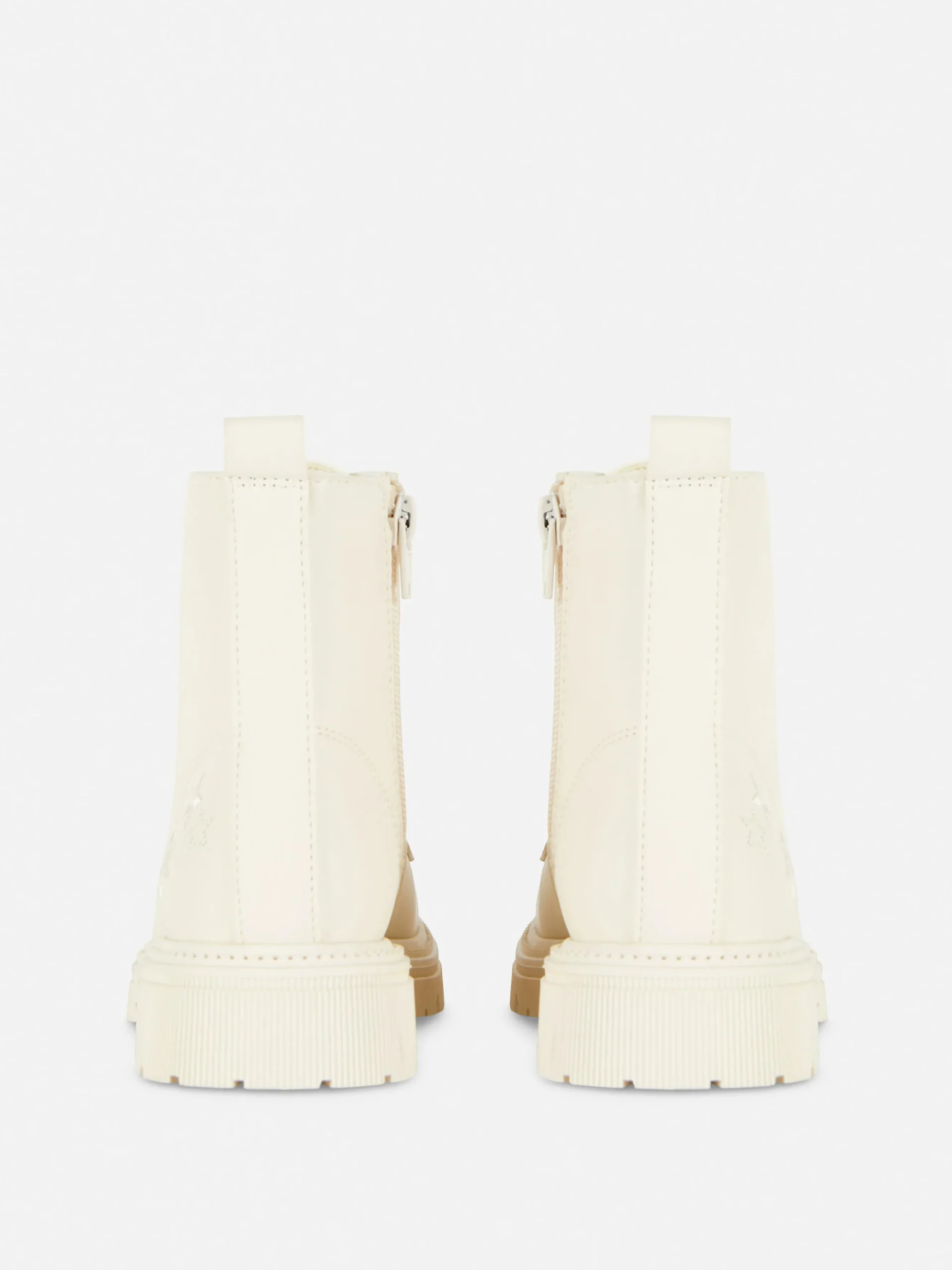 Chunky Side Zip Boots