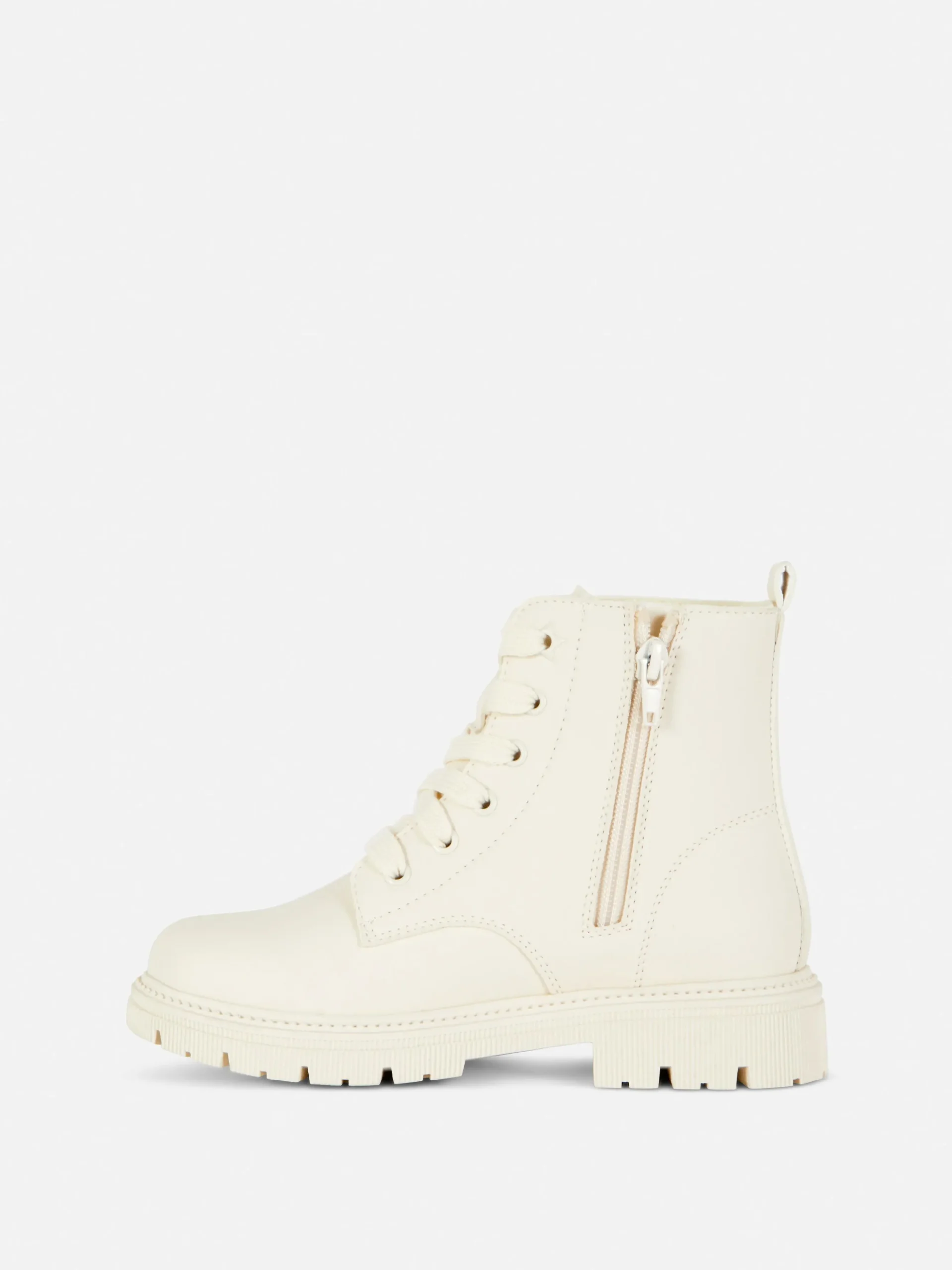 Chunky Side Zip Boots