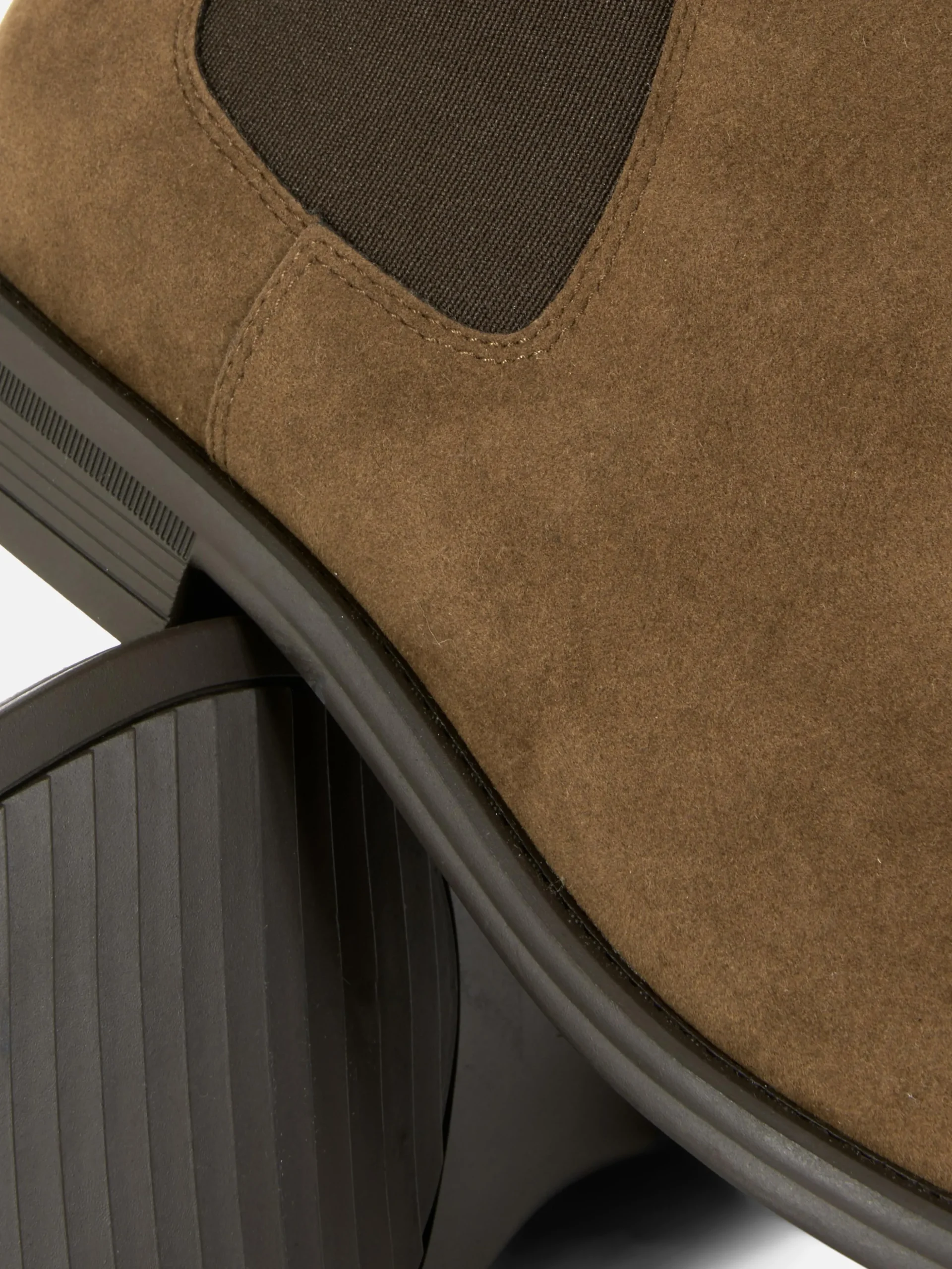 Classic Faux Suede Chelsea Boots