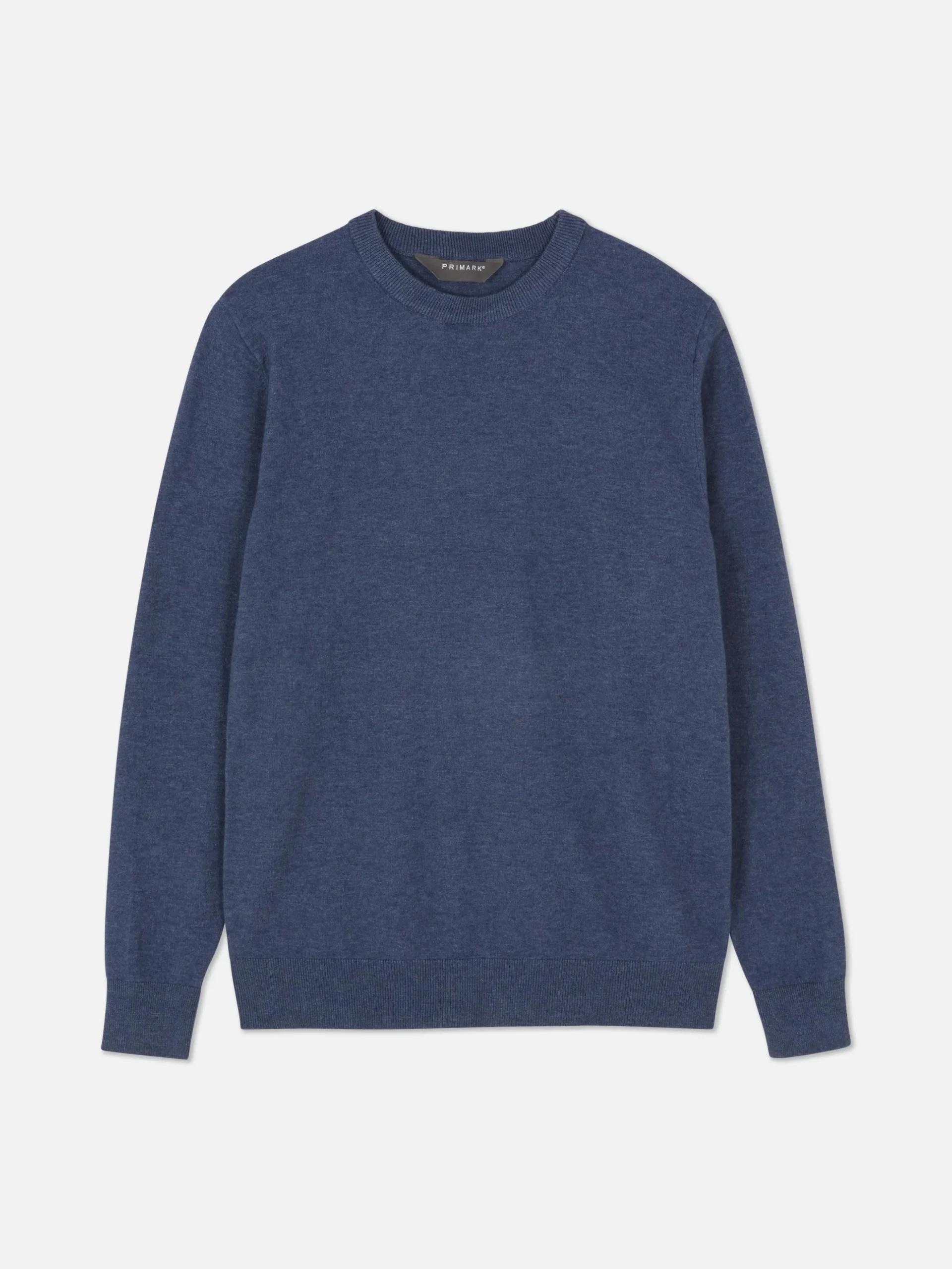 Crew Neck Fine Knit Sweater