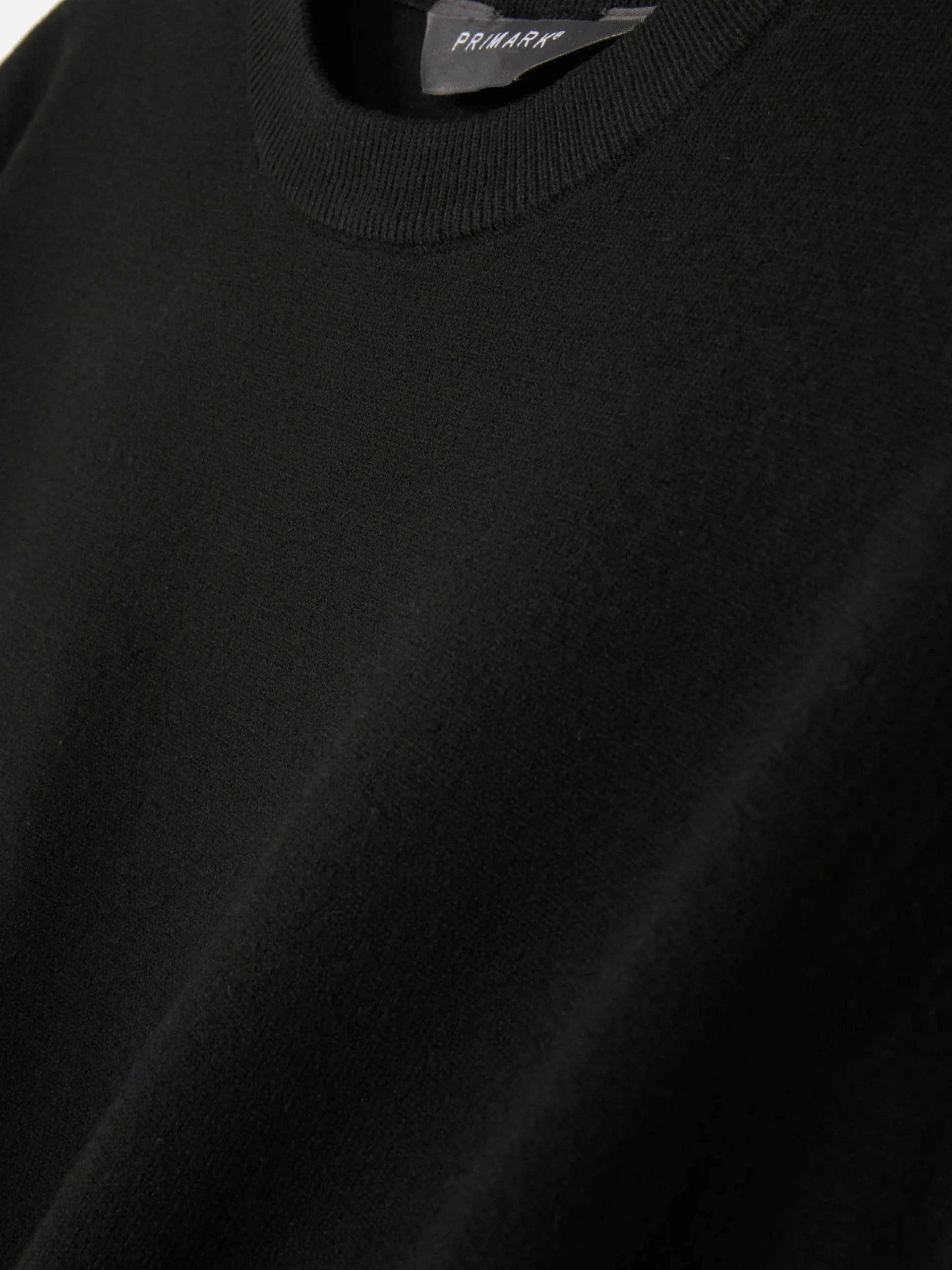 Crew Neck Fine Knit Sweater