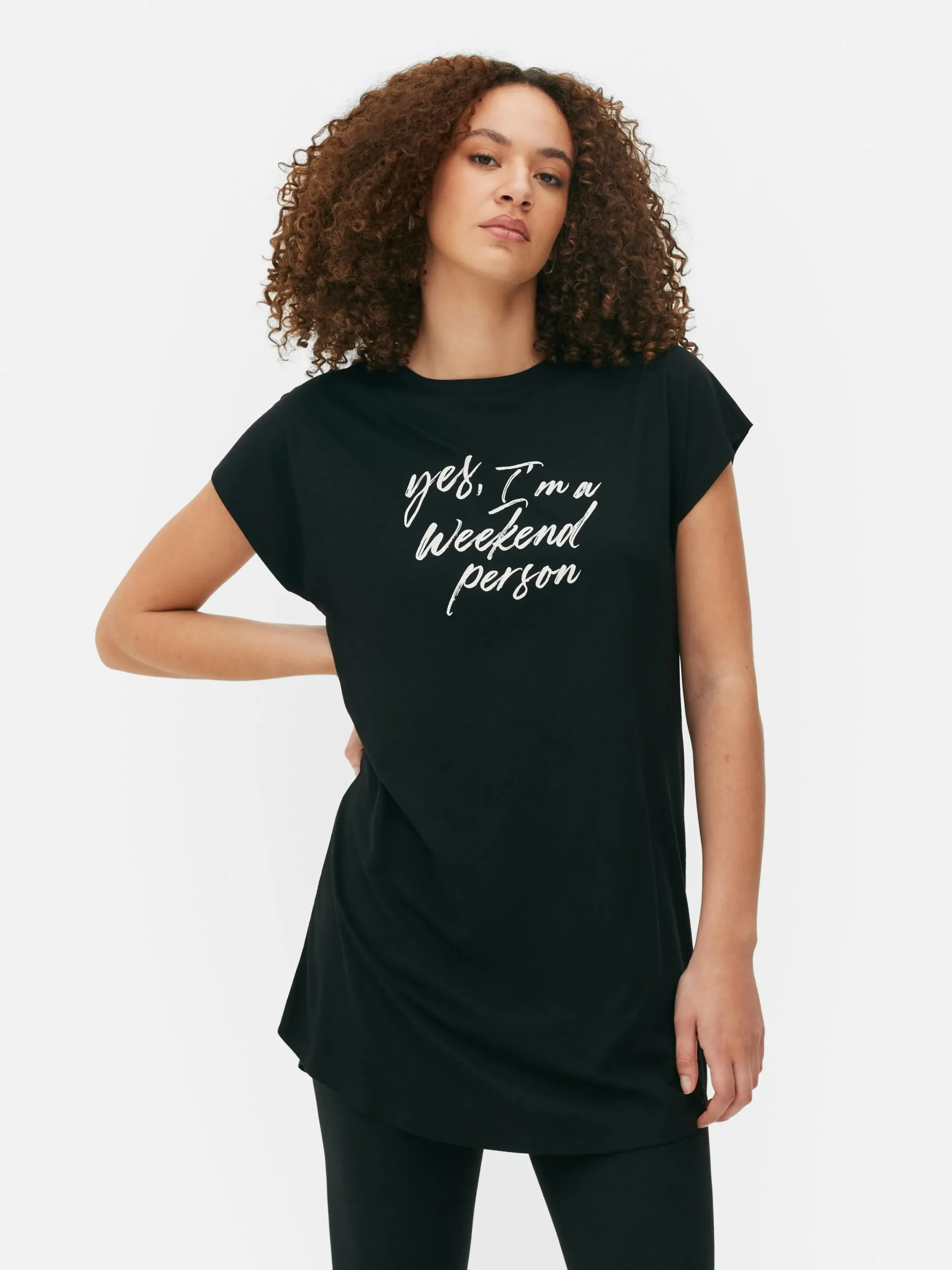 Crew Neck Long T-Shirt