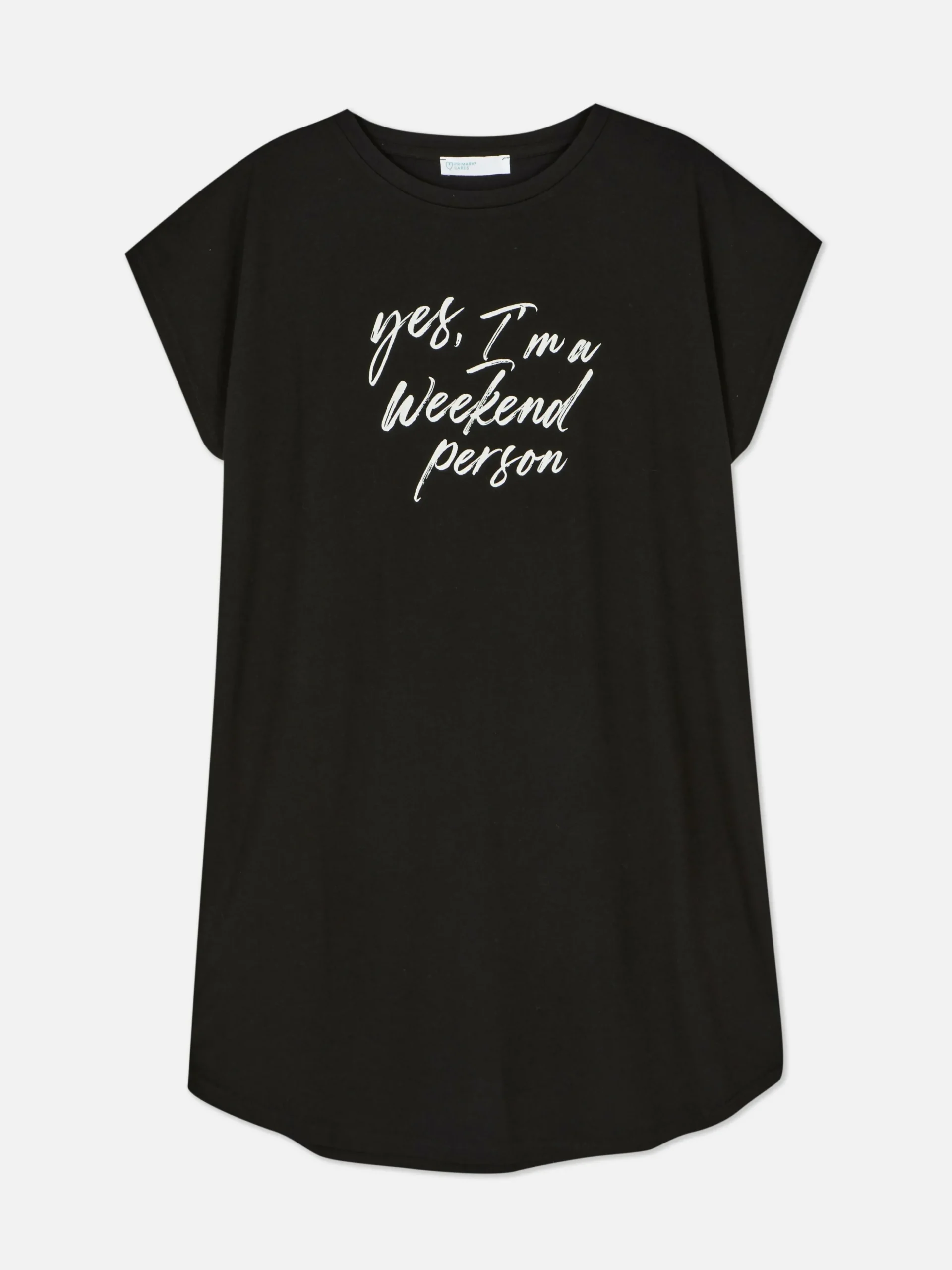 Crew Neck Long T-Shirt