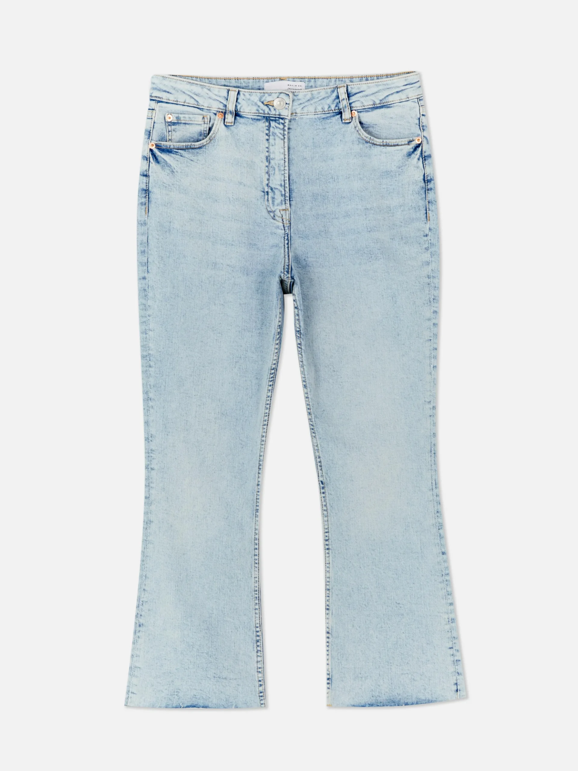 Cropped Flared Jeans
