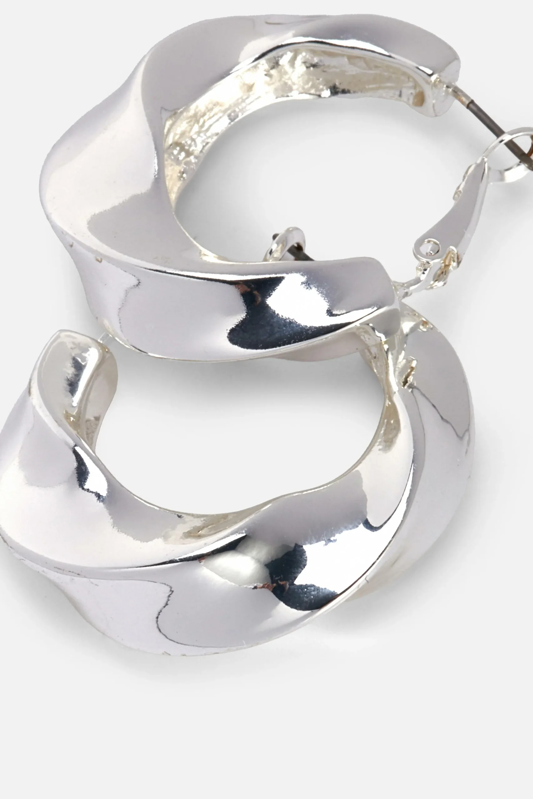Curved Hoop Earrings