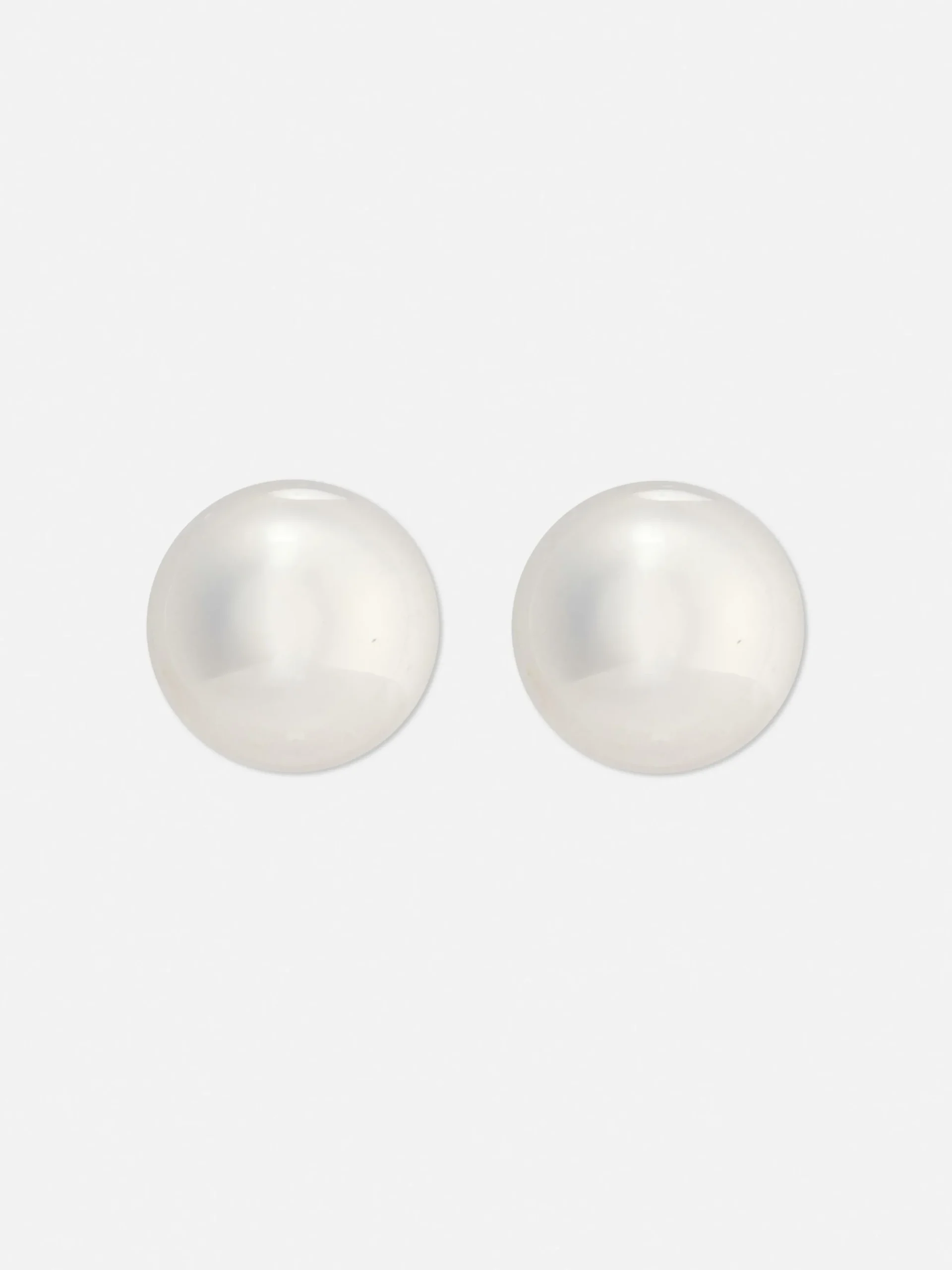 Cutout Orb Stud Earrings