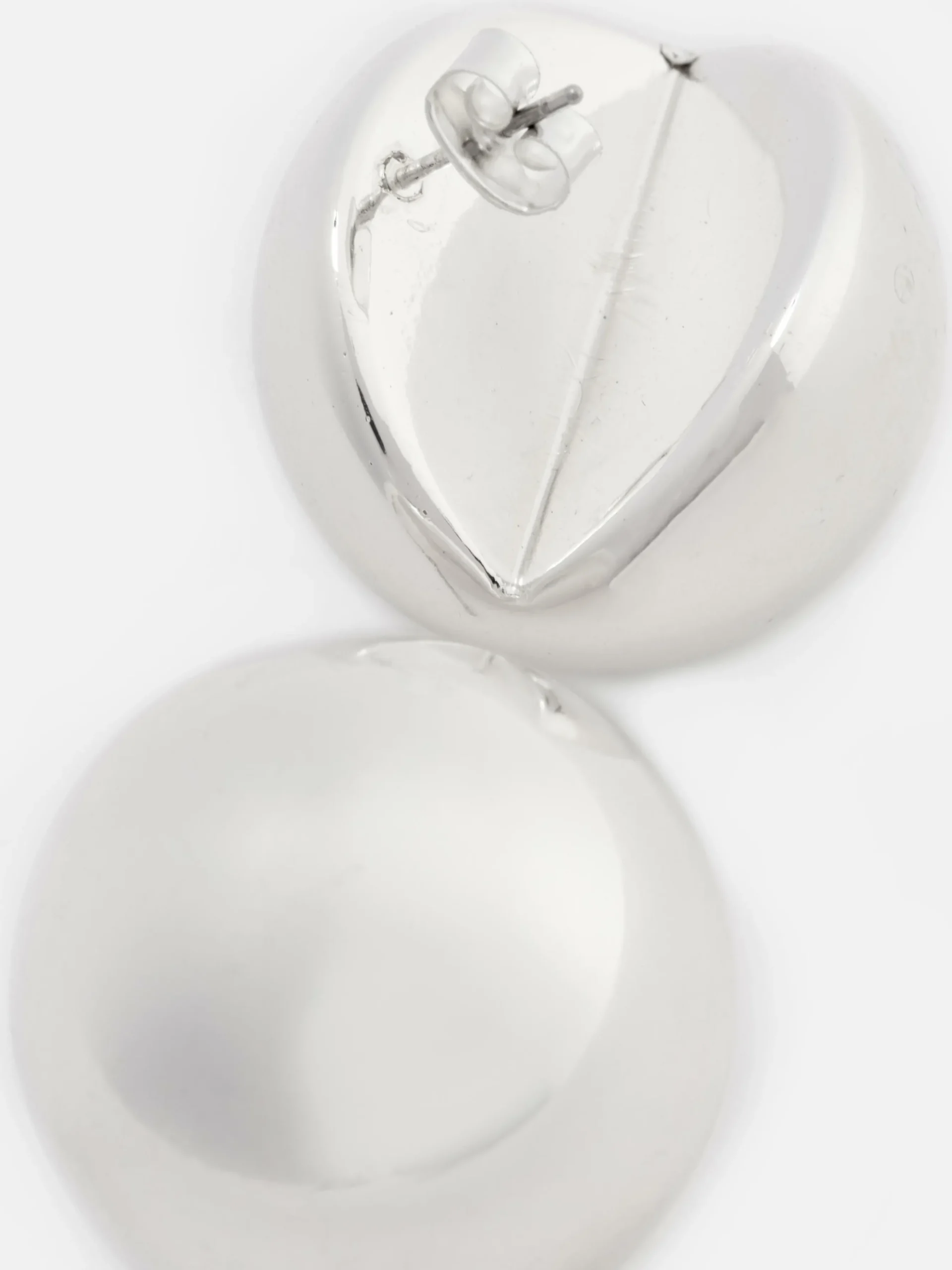 Cutout Orb Stud Earrings