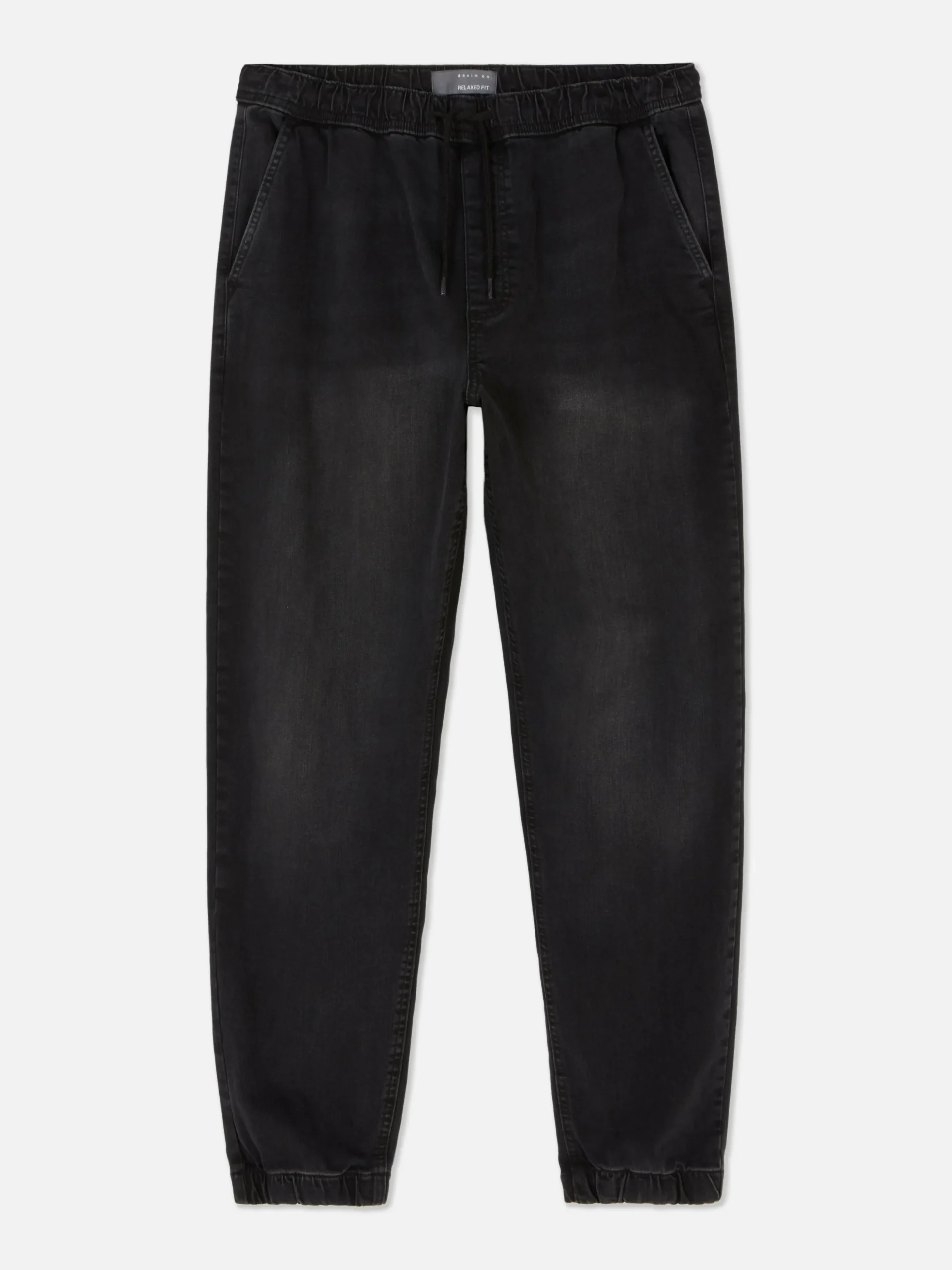 Denim Cuffed Joggers