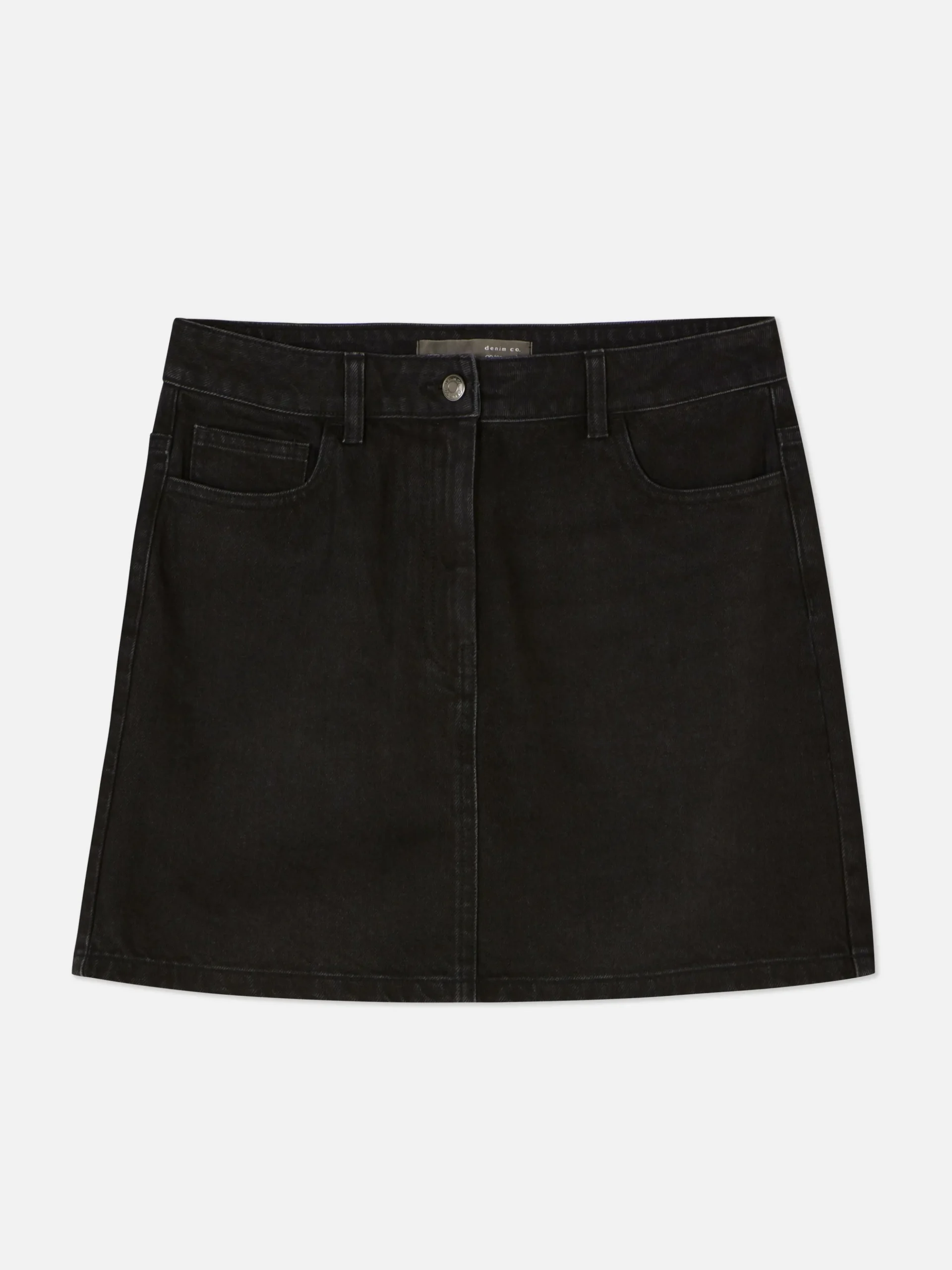 Denim Mini Skirt