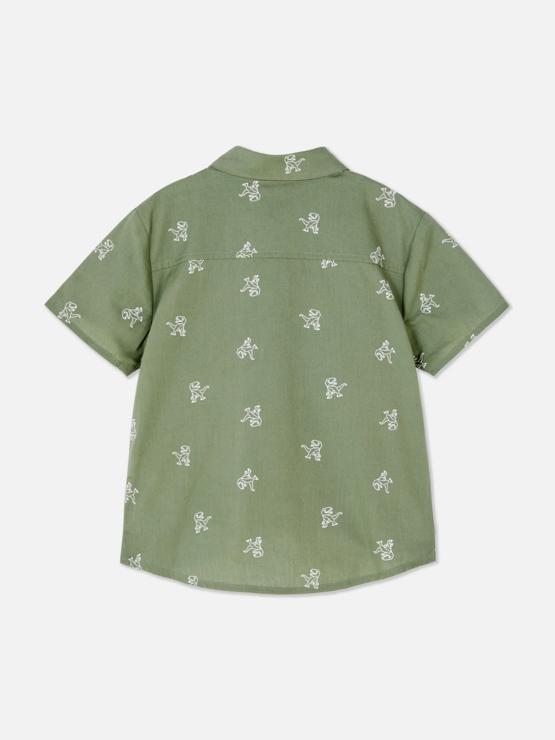 Dinosaur Button-Up Shirt