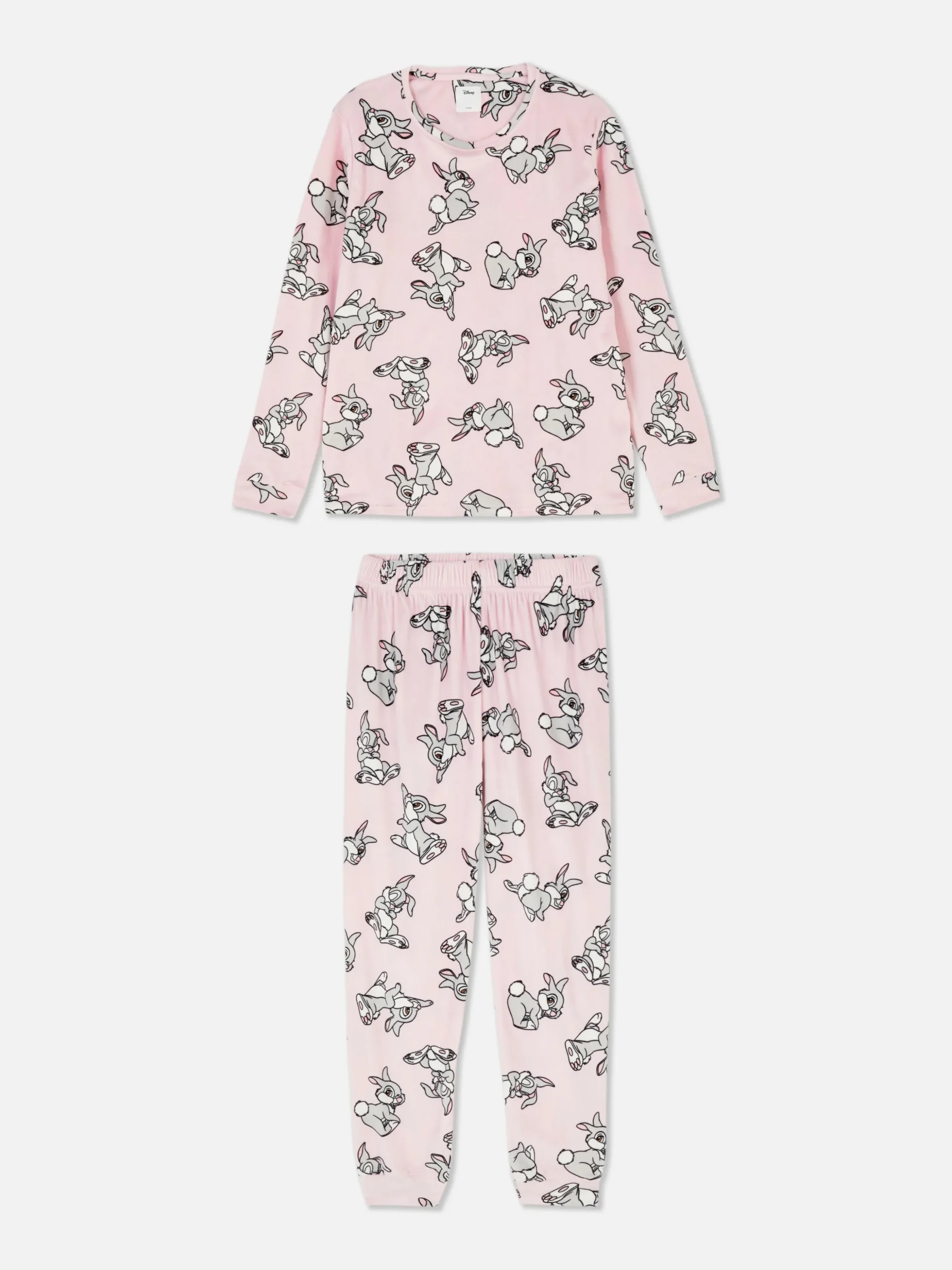 Disney Characters Long Sleeve Fleece Pajamas