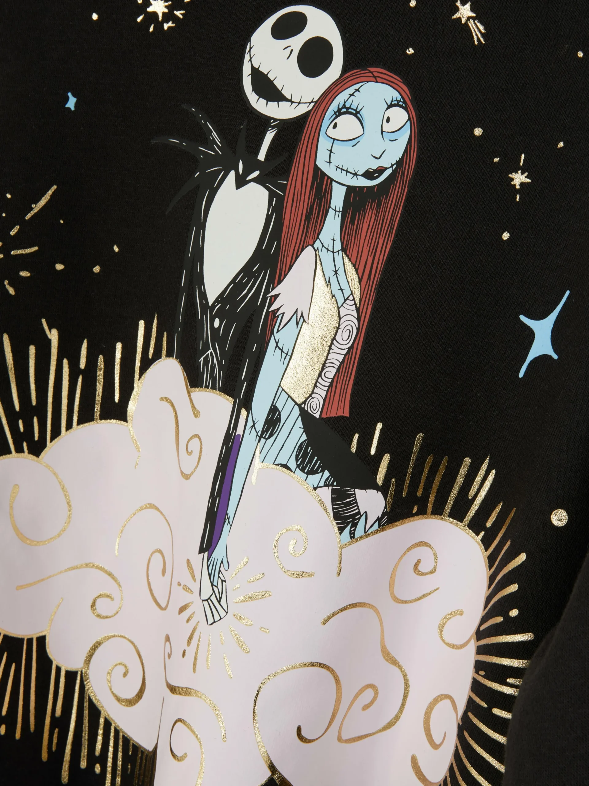 Disney Tim Burton’s The Nightmare Before Christmas Jack & Sally Hoodie
