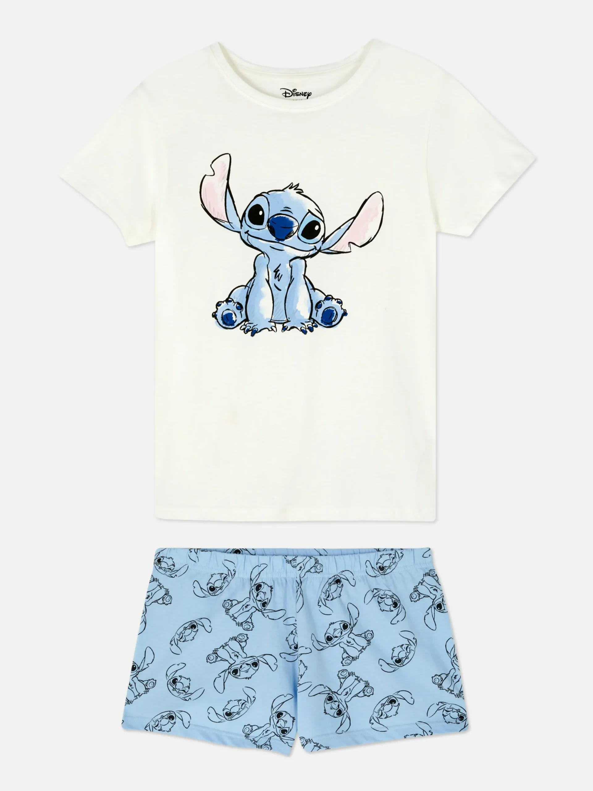 Disney's Characters Short Sleeve Pajamas
