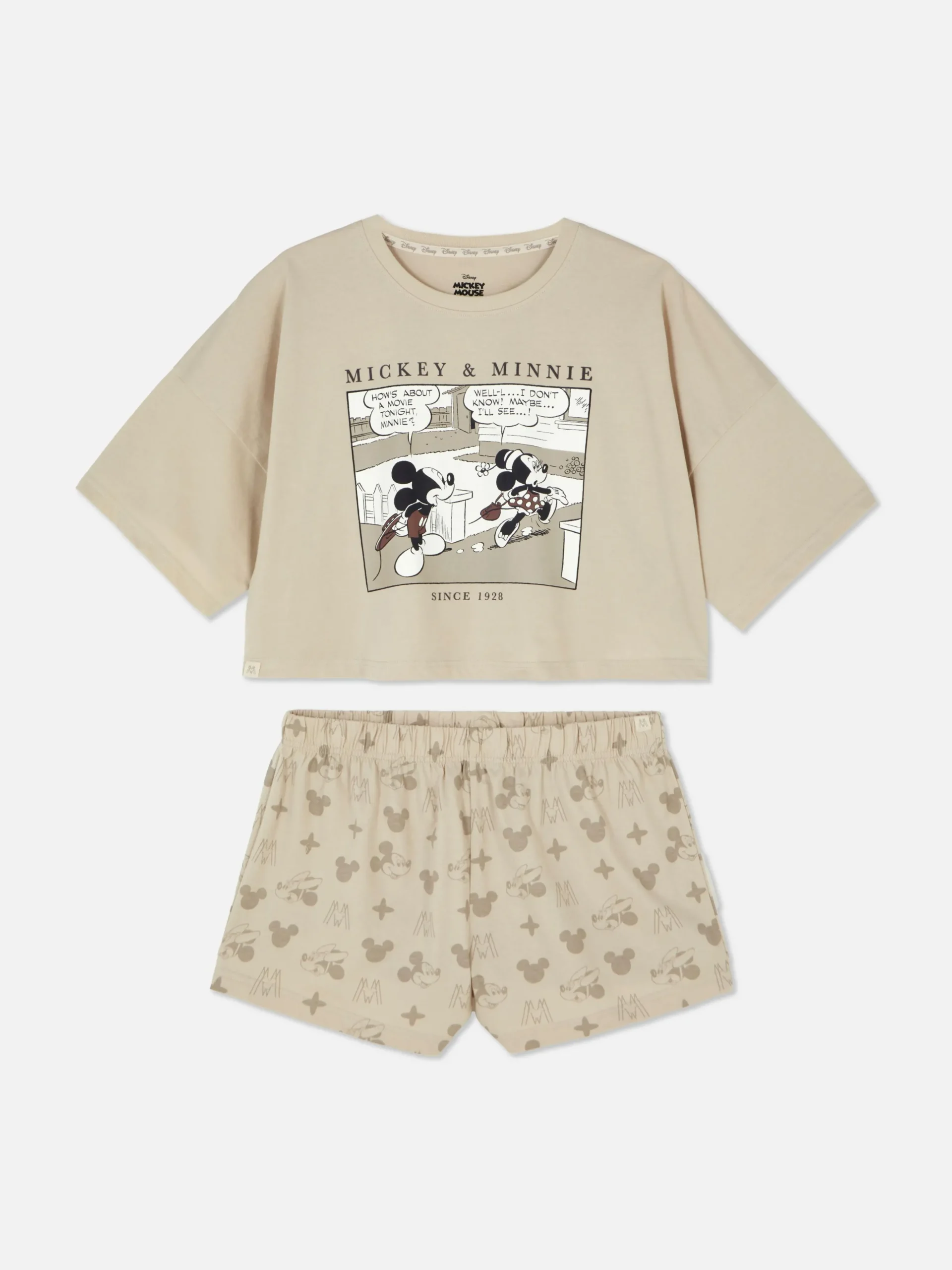 Disney’s Mickey Mouse Comic Shorts Pajamas