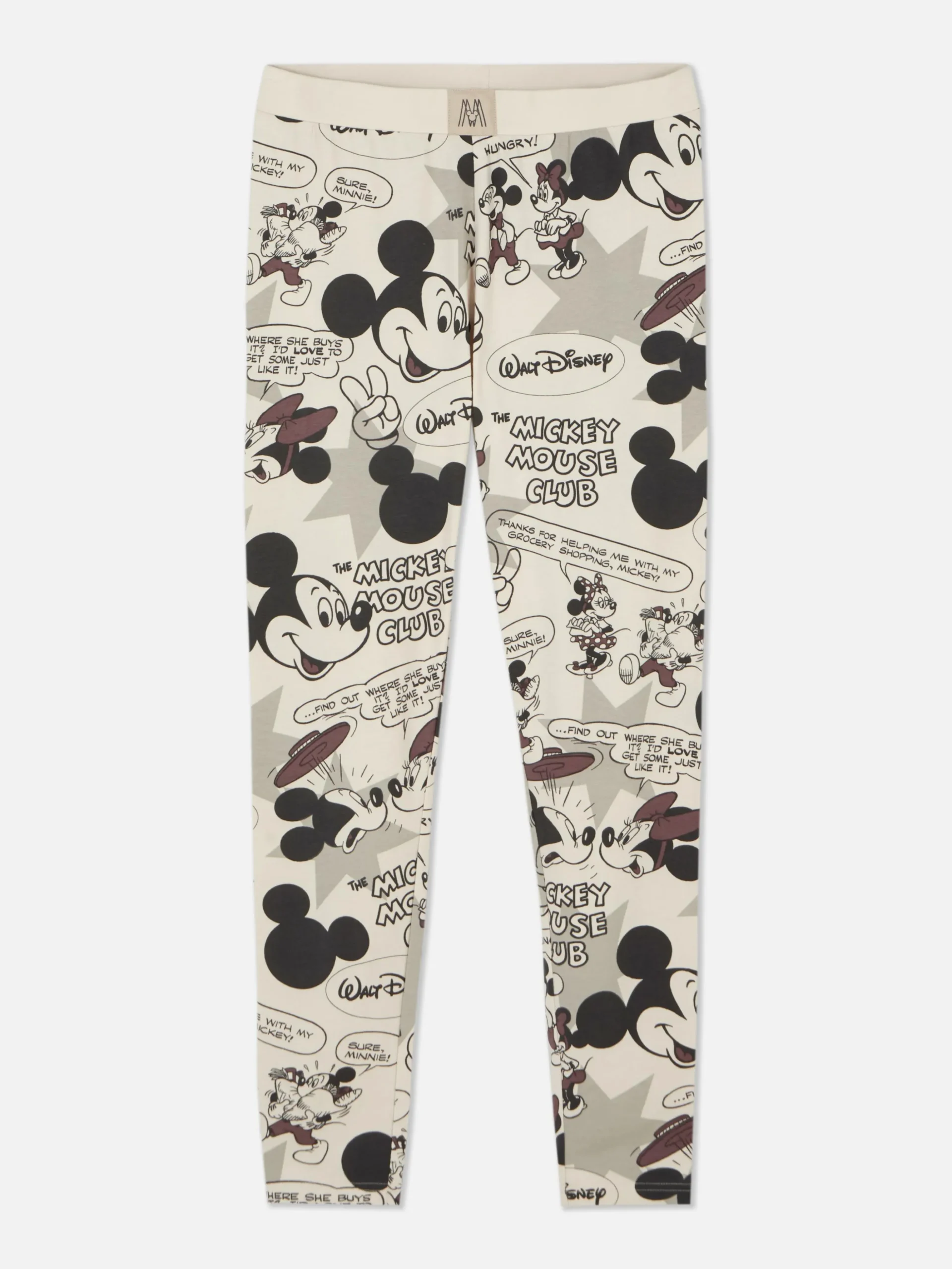 Disney’s Mickey Mouse Retro Comic Pajama Leggings