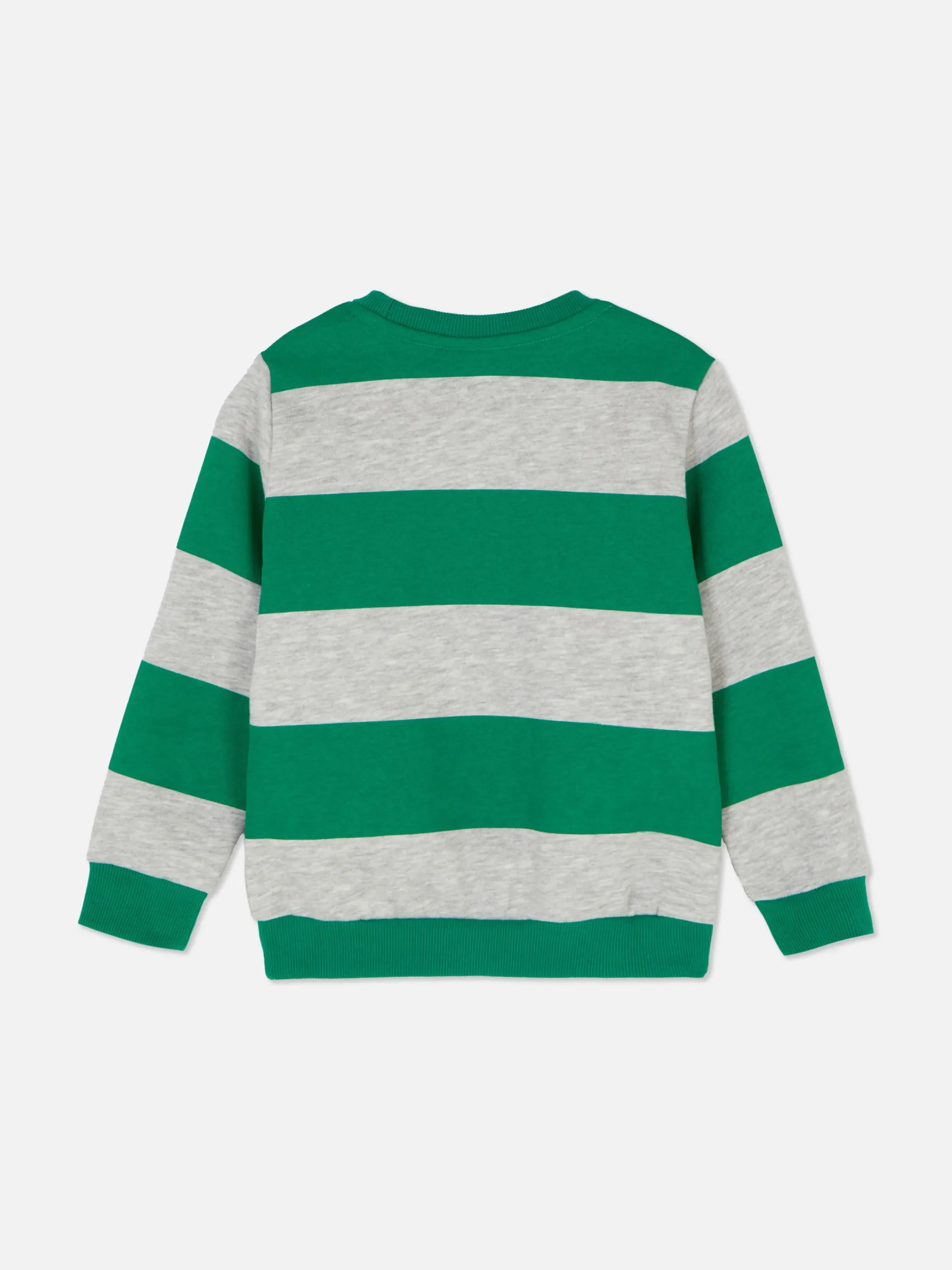 Disney’s Mickey Mouse Stripe Crew Neck Sweatshirt