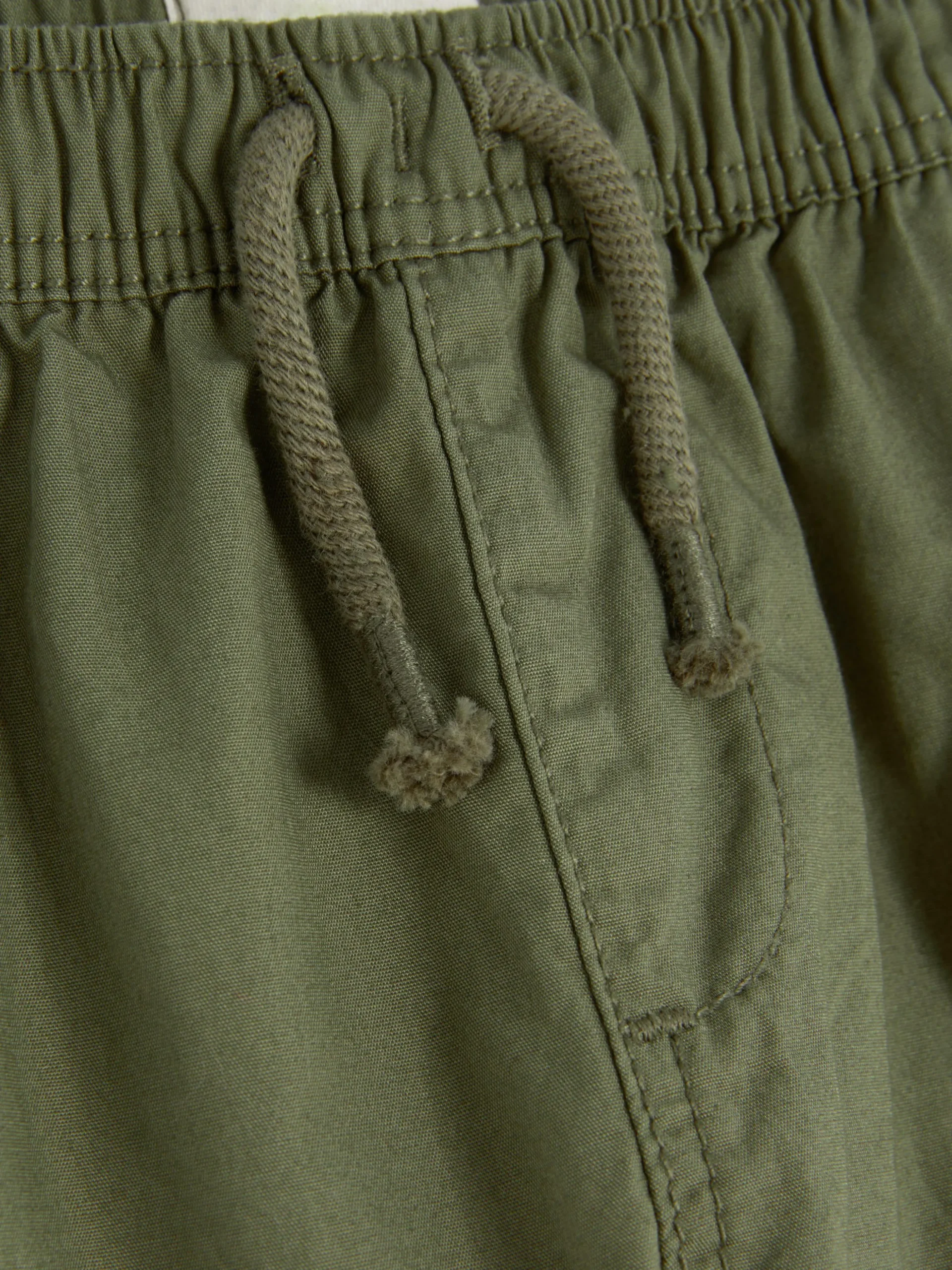 Drawstring Cargo Joggers