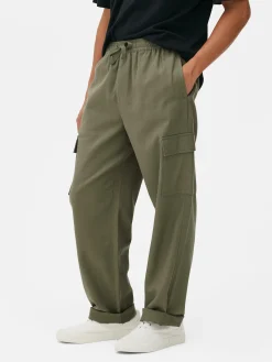 Drawstring Cargo Pants