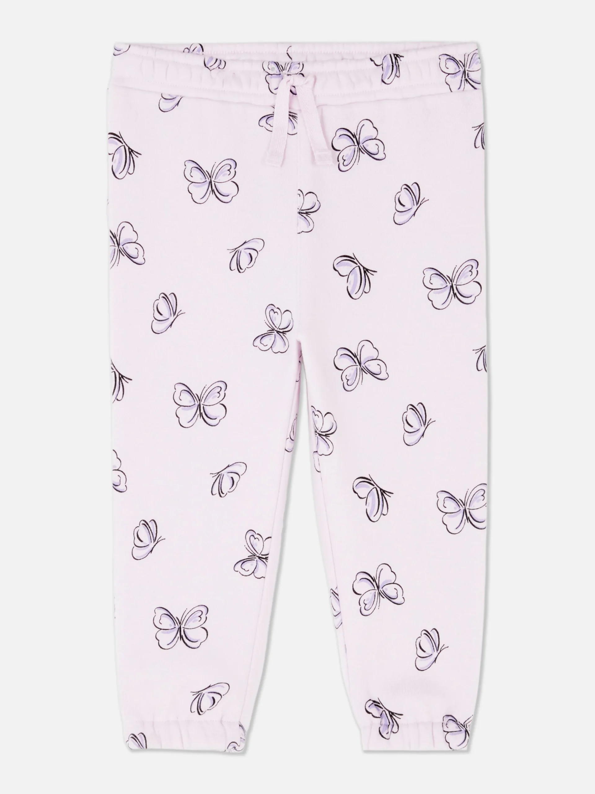 Drawstring Cuffed Joggers