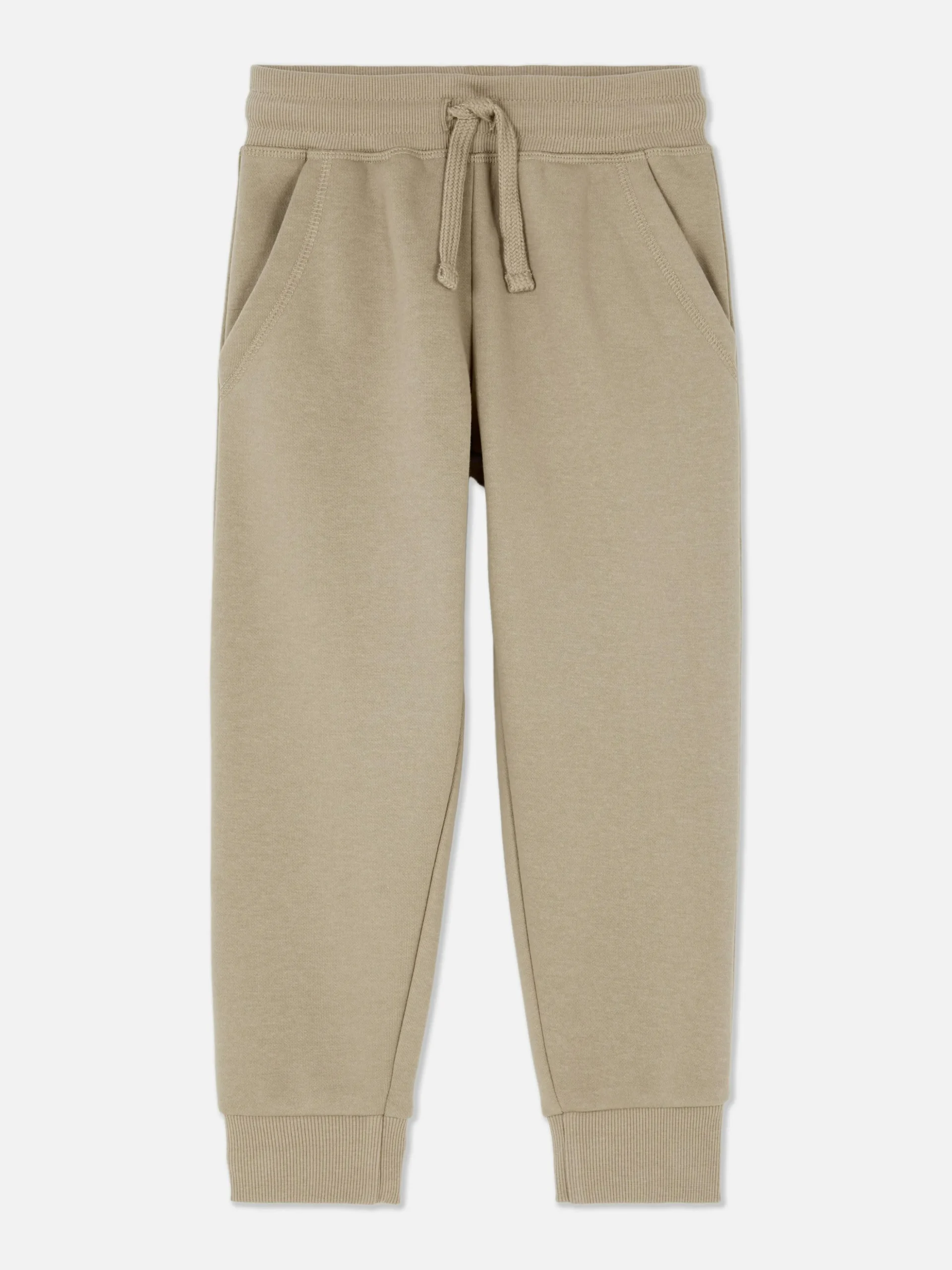 Drawstring Cuffed Joggers