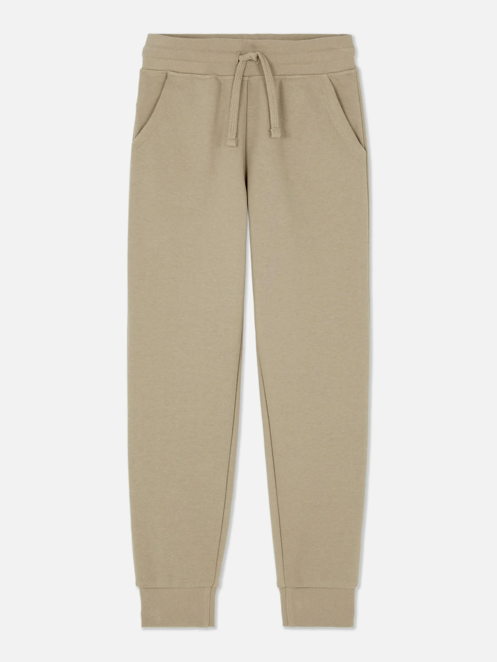 Drawstring Cuffed Joggers