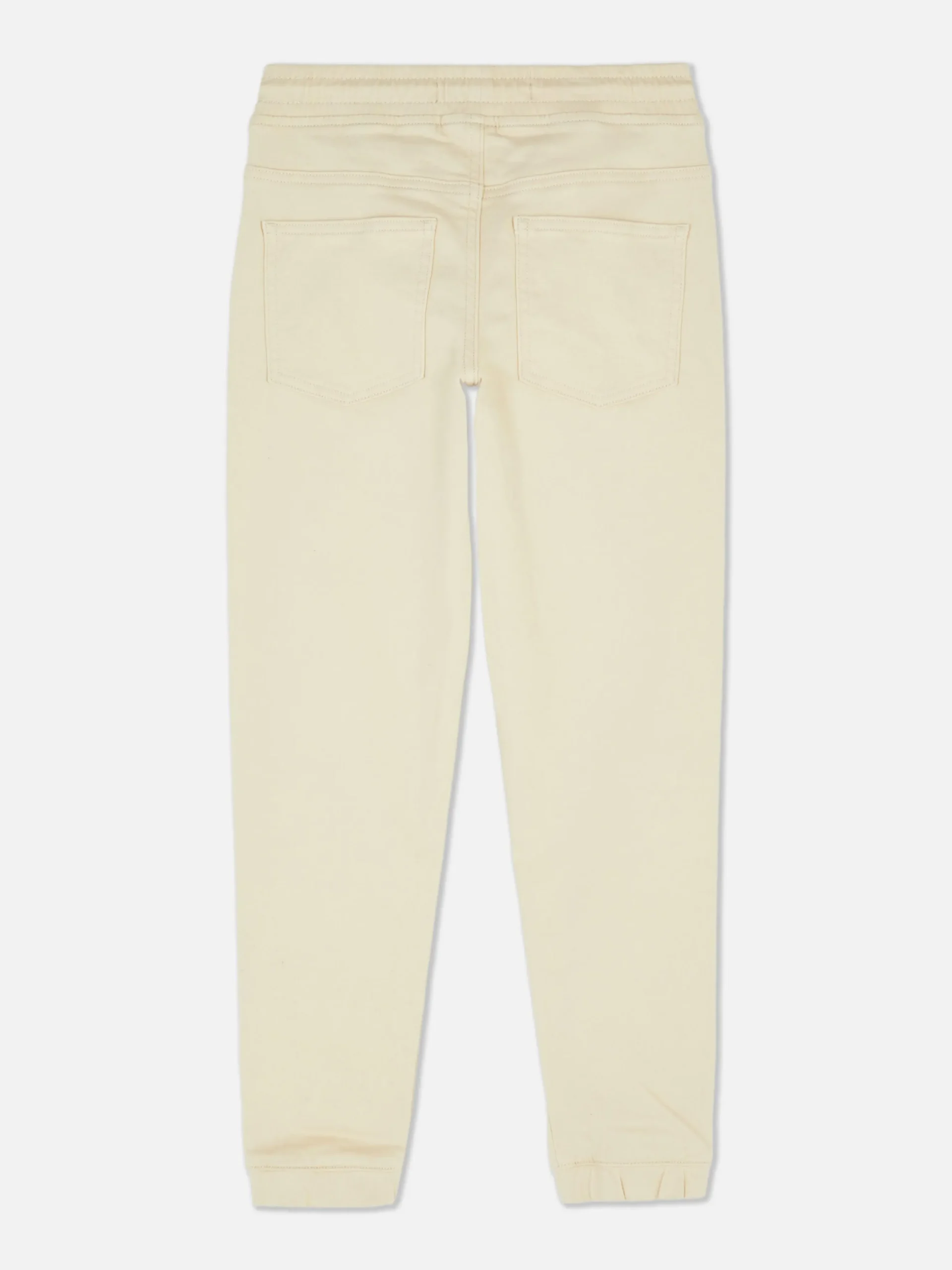 Drawstring Denim Joggers