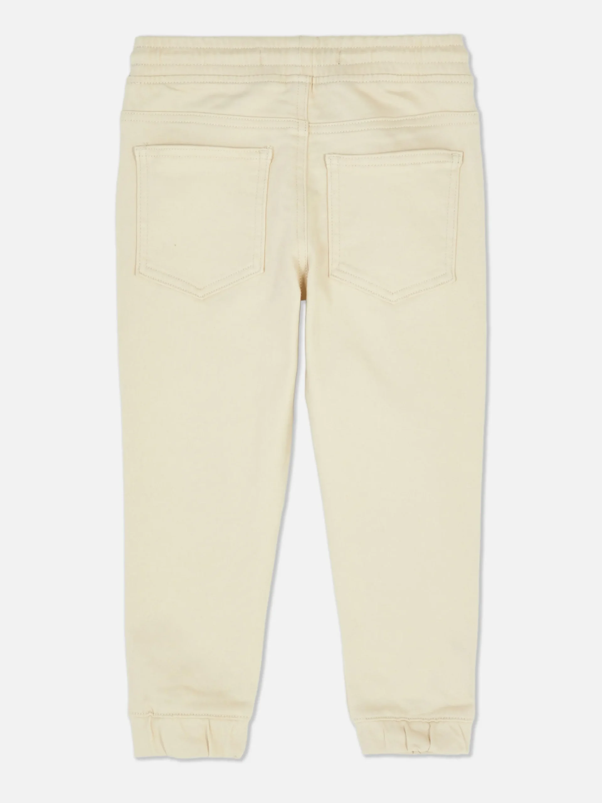 Drawstring Denim Joggers