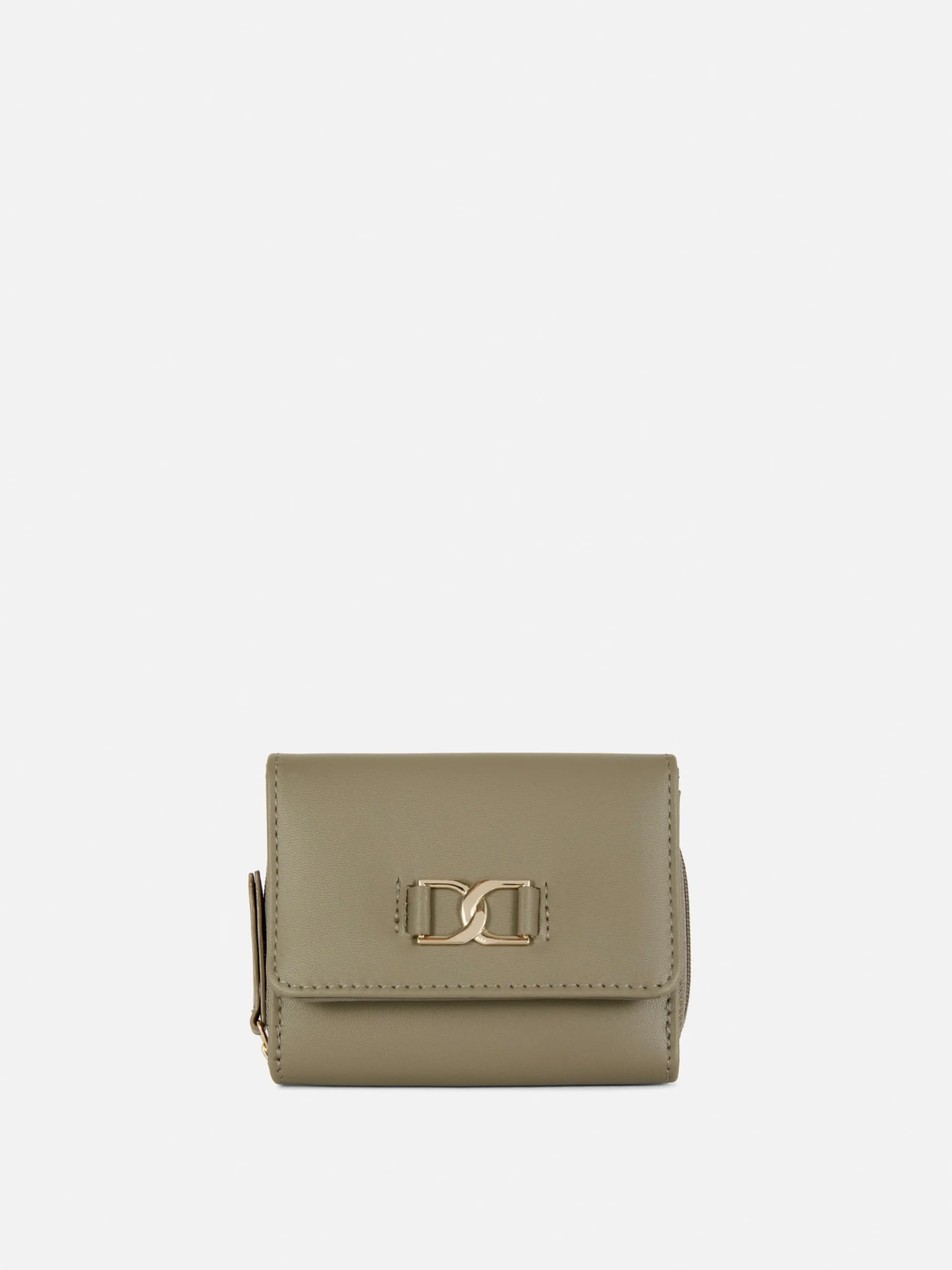 Embellished Faux Leather Purse