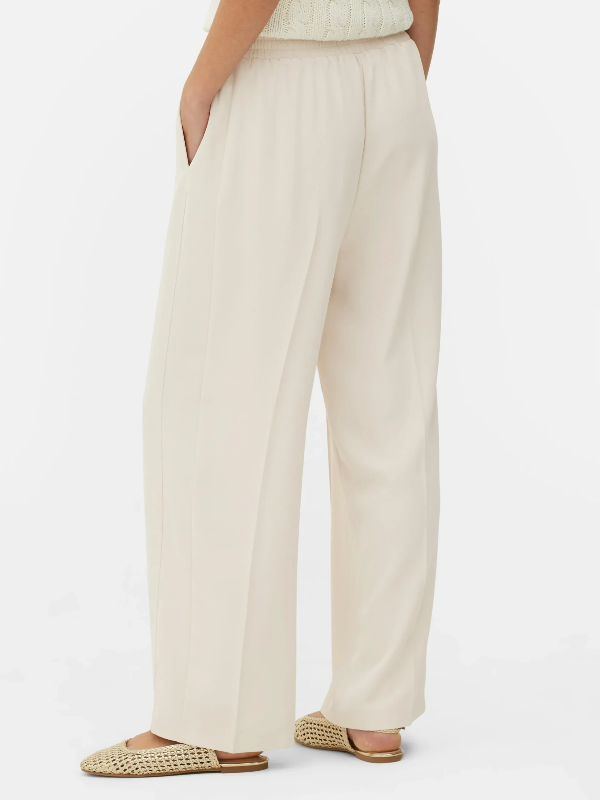Essential Wide-Leg Joggers